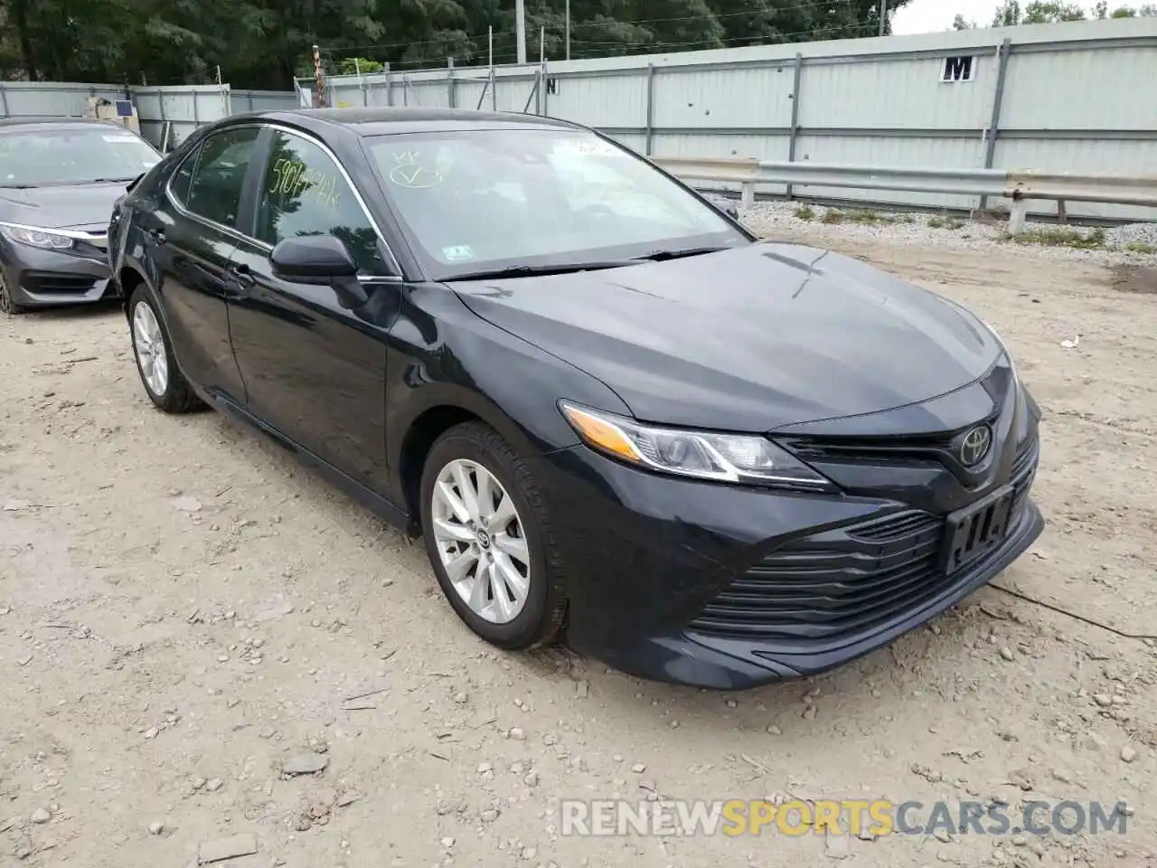 1 Photograph of a damaged car 4T1C11AK5LU911191 TOYOTA CAMRY 2020