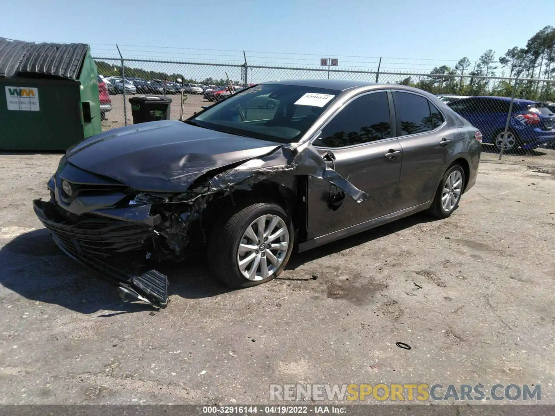 2 Photograph of a damaged car 4T1C11AK5LU915130 TOYOTA CAMRY 2020