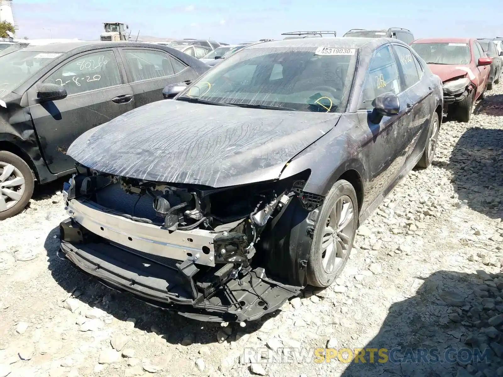 2 Photograph of a damaged car 4T1C11AK5LU920408 TOYOTA CAMRY 2020