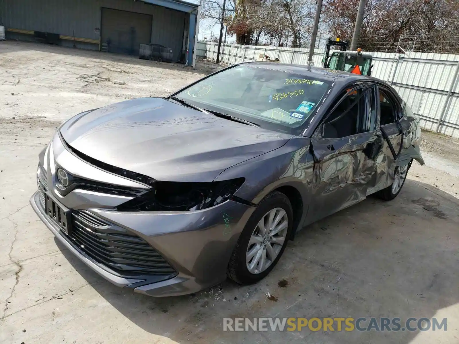 2 Photograph of a damaged car 4T1C11AK5LU926550 TOYOTA CAMRY 2020