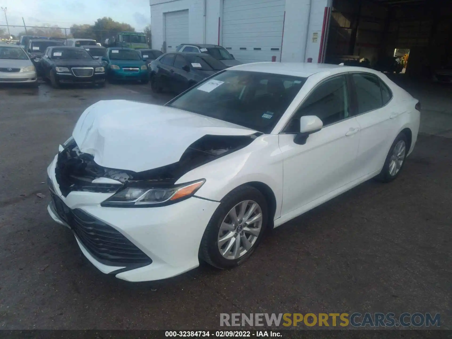 2 Photograph of a damaged car 4T1C11AK5LU928377 TOYOTA CAMRY 2020