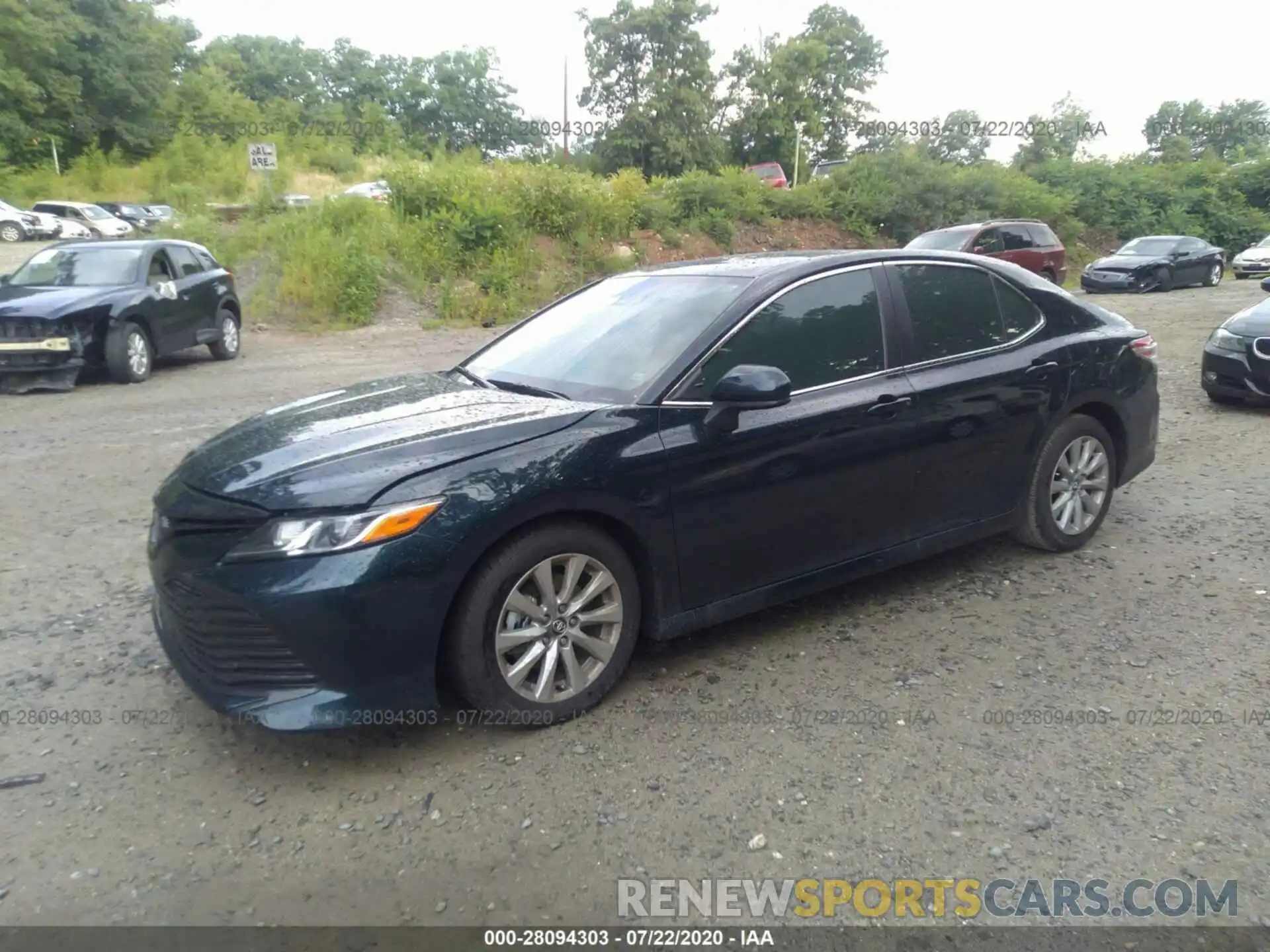 2 Photograph of a damaged car 4T1C11AK5LU938956 TOYOTA CAMRY 2020