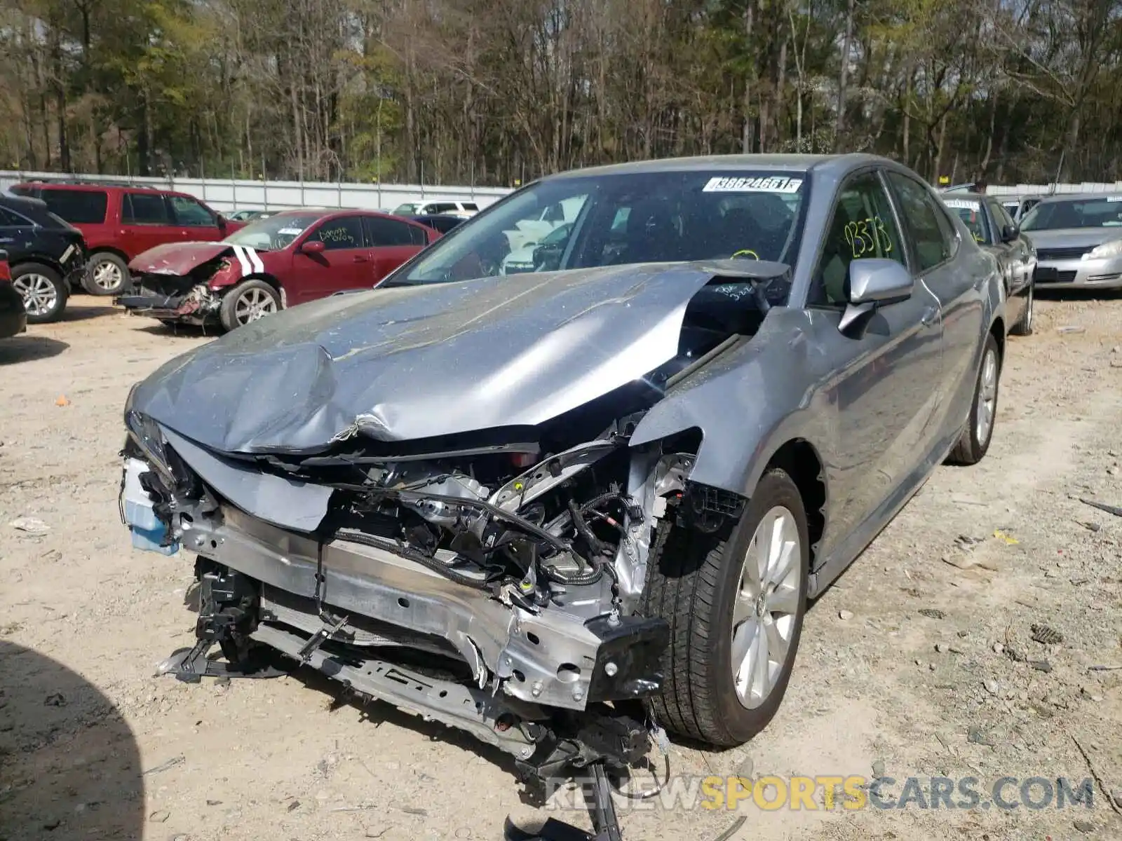 2 Photograph of a damaged car 4T1C11AK5LU945504 TOYOTA CAMRY 2020