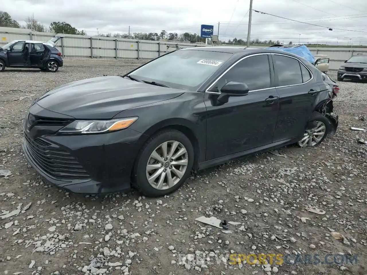 1 Photograph of a damaged car 4T1C11AK5LU951870 TOYOTA CAMRY 2020