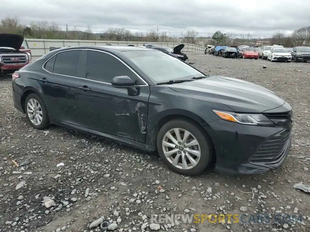 4 Photograph of a damaged car 4T1C11AK5LU951870 TOYOTA CAMRY 2020