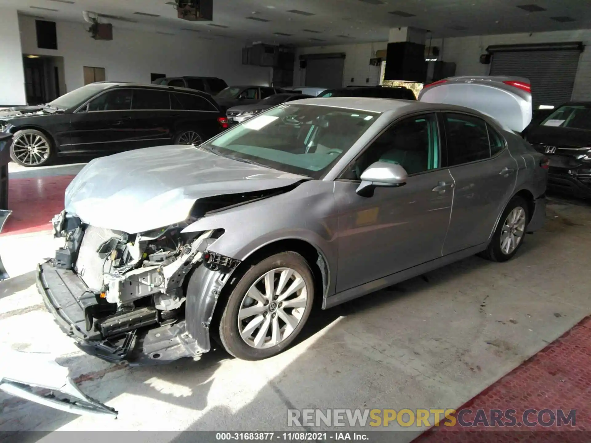 2 Photograph of a damaged car 4T1C11AK5LU955871 TOYOTA CAMRY 2020