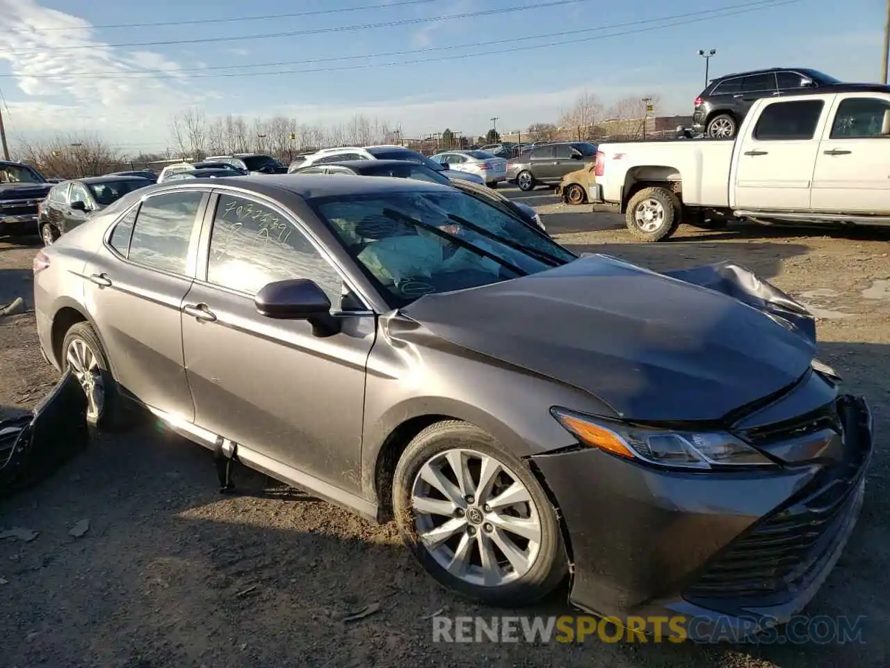 1 Photograph of a damaged car 4T1C11AK5LU956213 TOYOTA CAMRY 2020