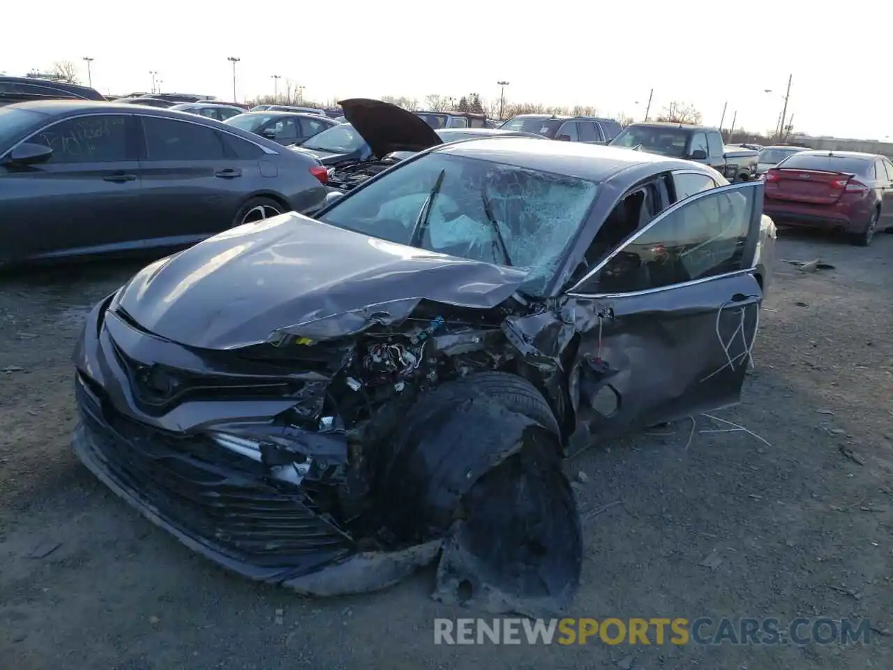 9 Photograph of a damaged car 4T1C11AK5LU956213 TOYOTA CAMRY 2020