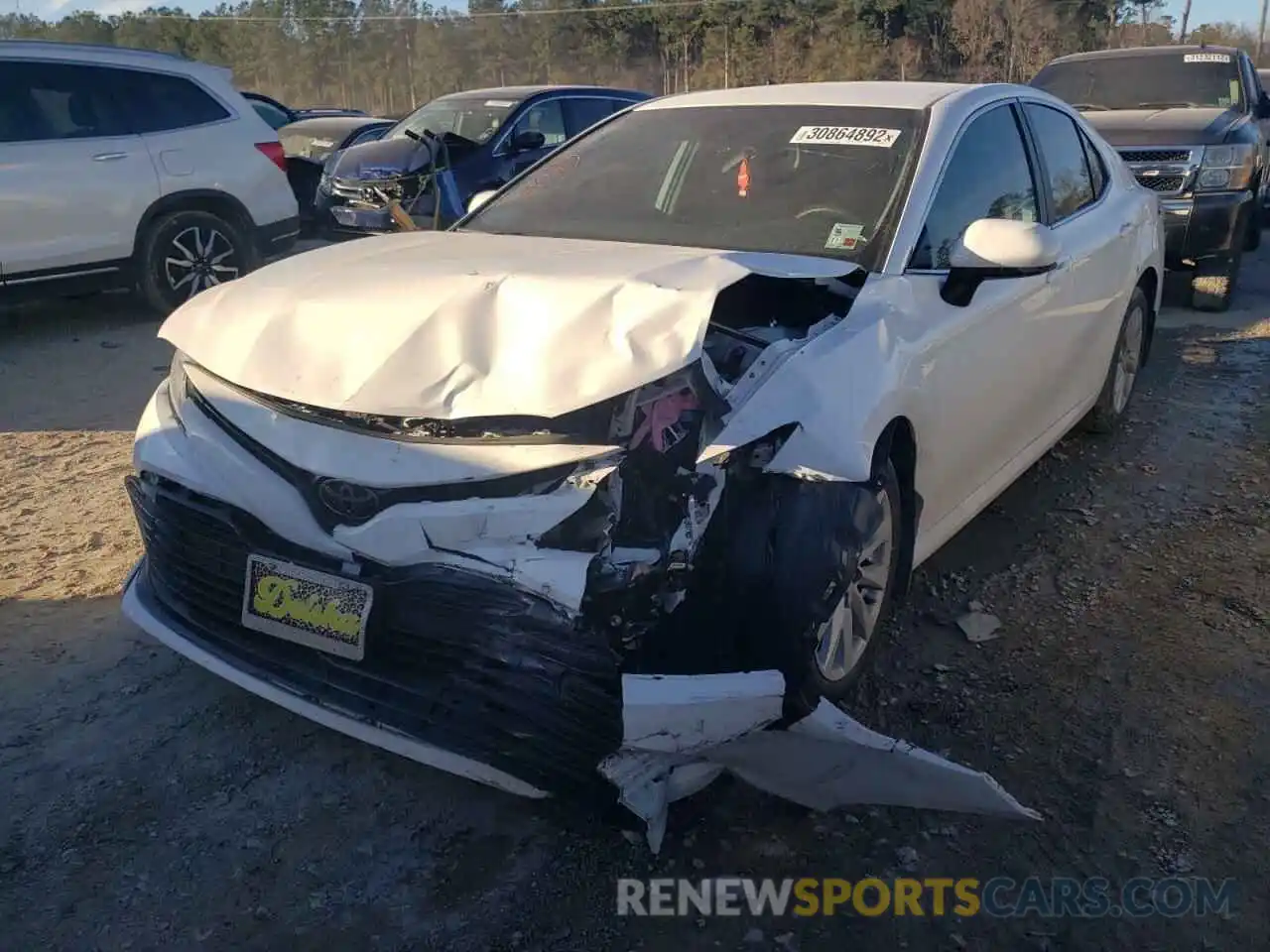 2 Photograph of a damaged car 4T1C11AK5LU962383 TOYOTA CAMRY 2020