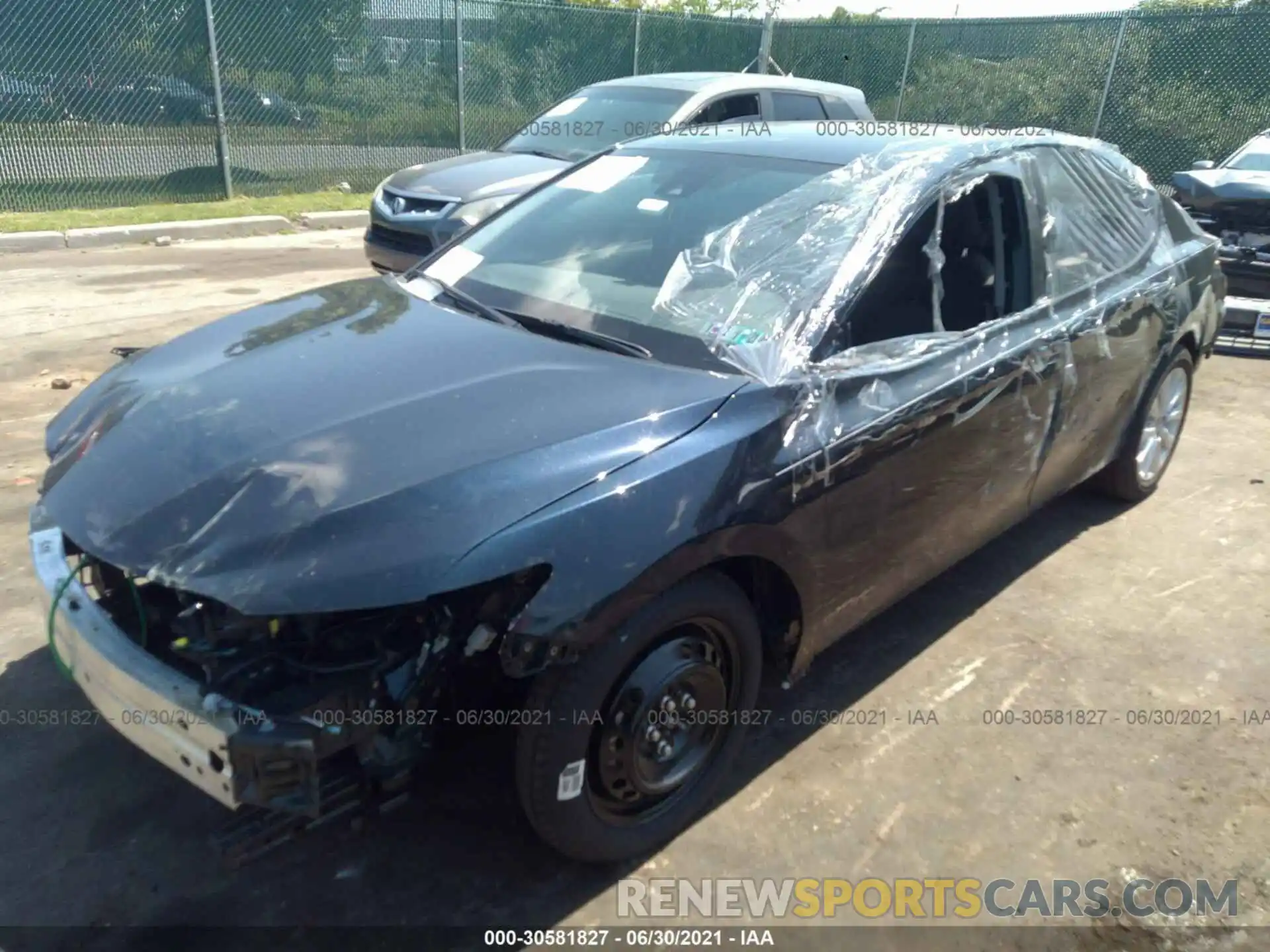 2 Photograph of a damaged car 4T1C11AK5LU964487 TOYOTA CAMRY 2020