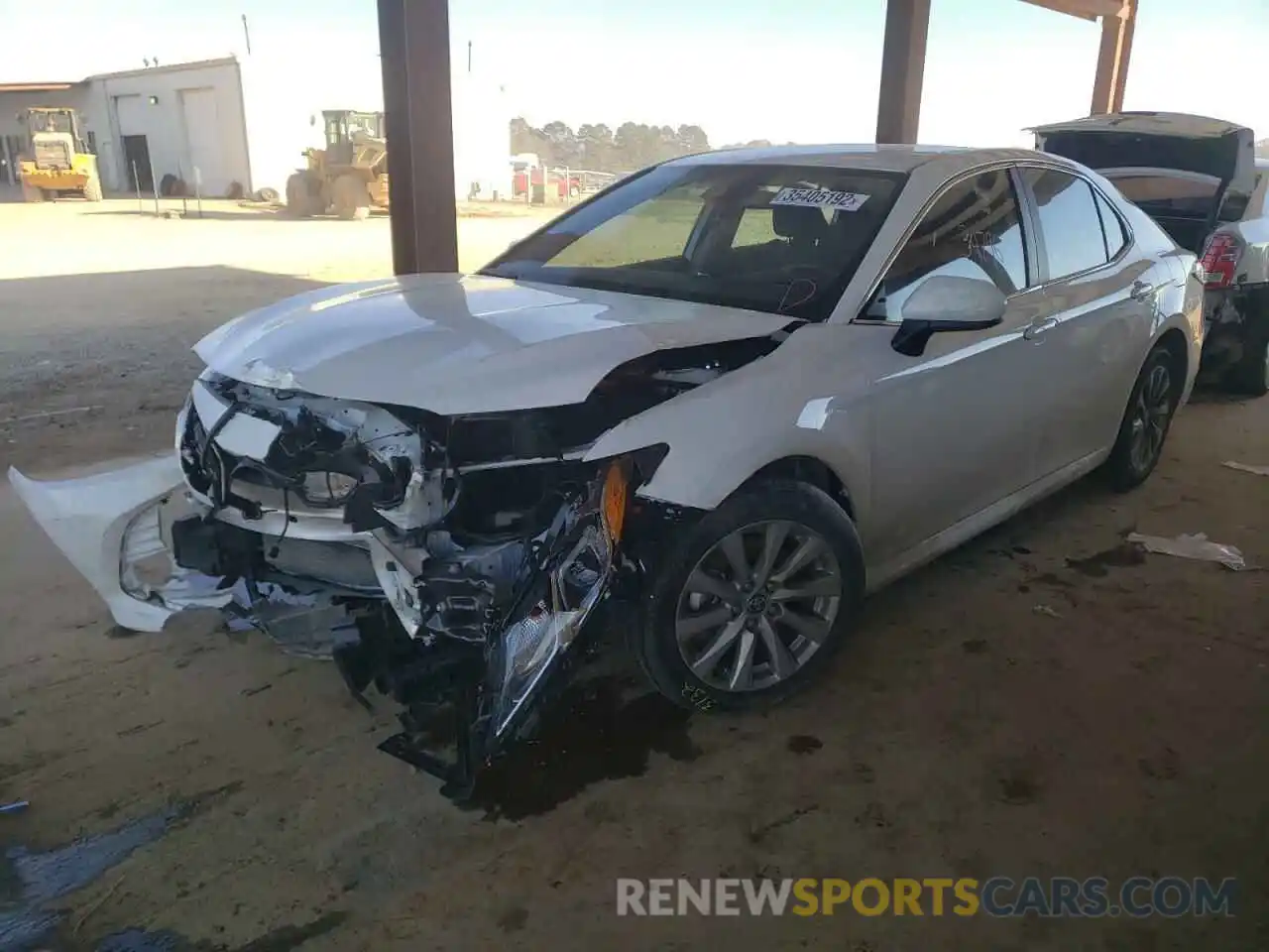 2 Photograph of a damaged car 4T1C11AK5LU974923 TOYOTA CAMRY 2020