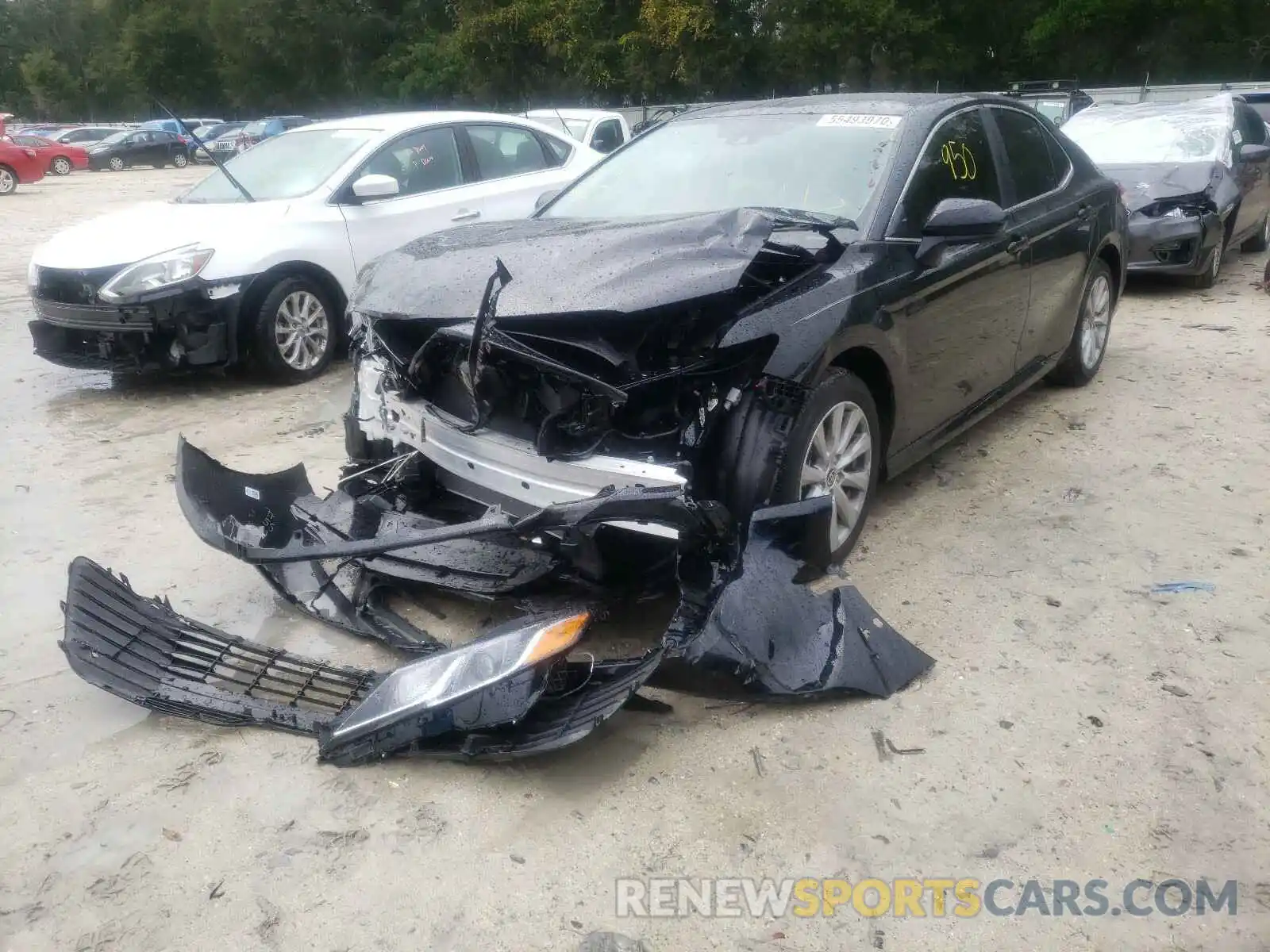 2 Photograph of a damaged car 4T1C11AK5LU982892 TOYOTA CAMRY 2020