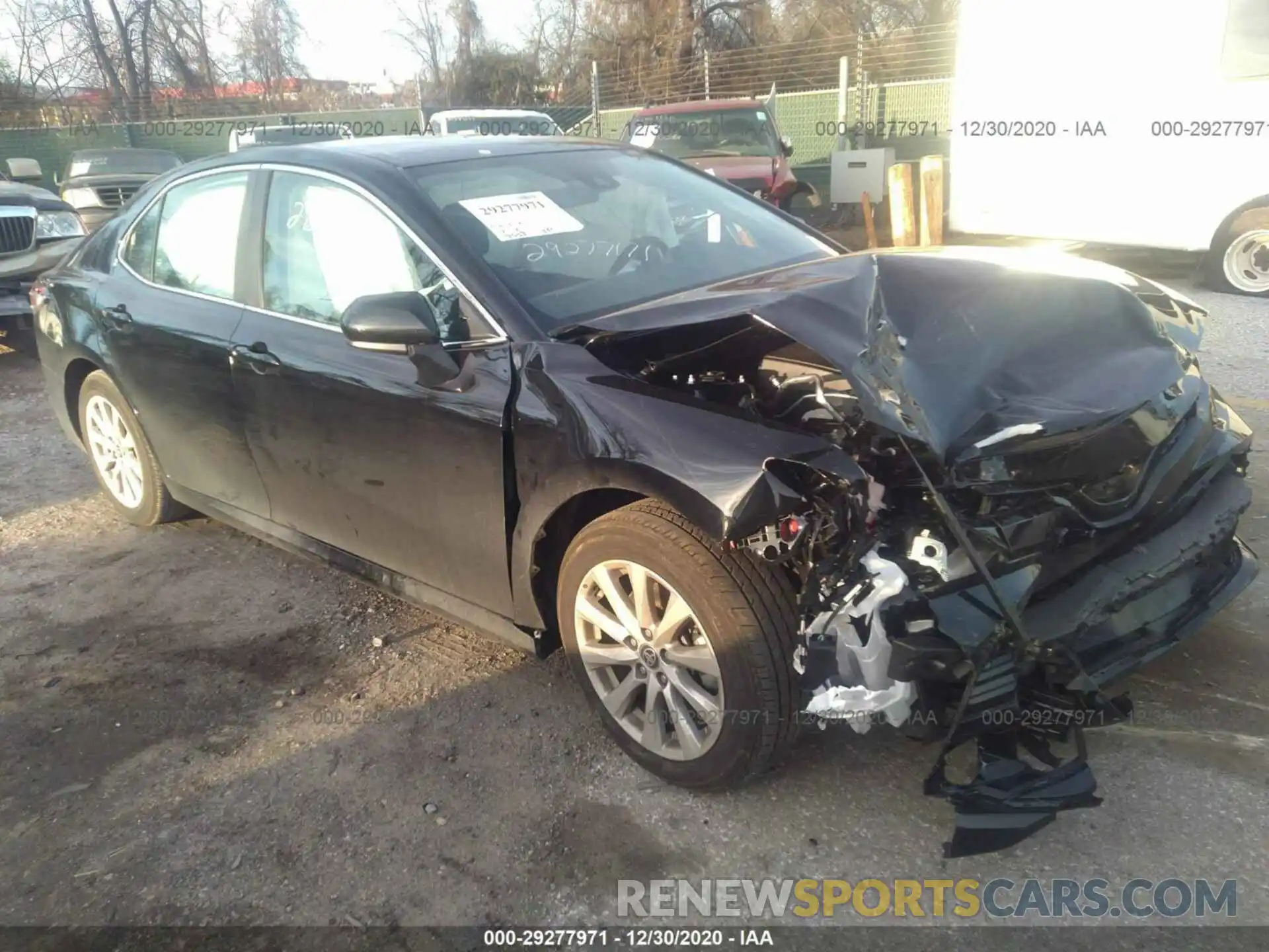 1 Photograph of a damaged car 4T1C11AK5LU983816 TOYOTA CAMRY 2020