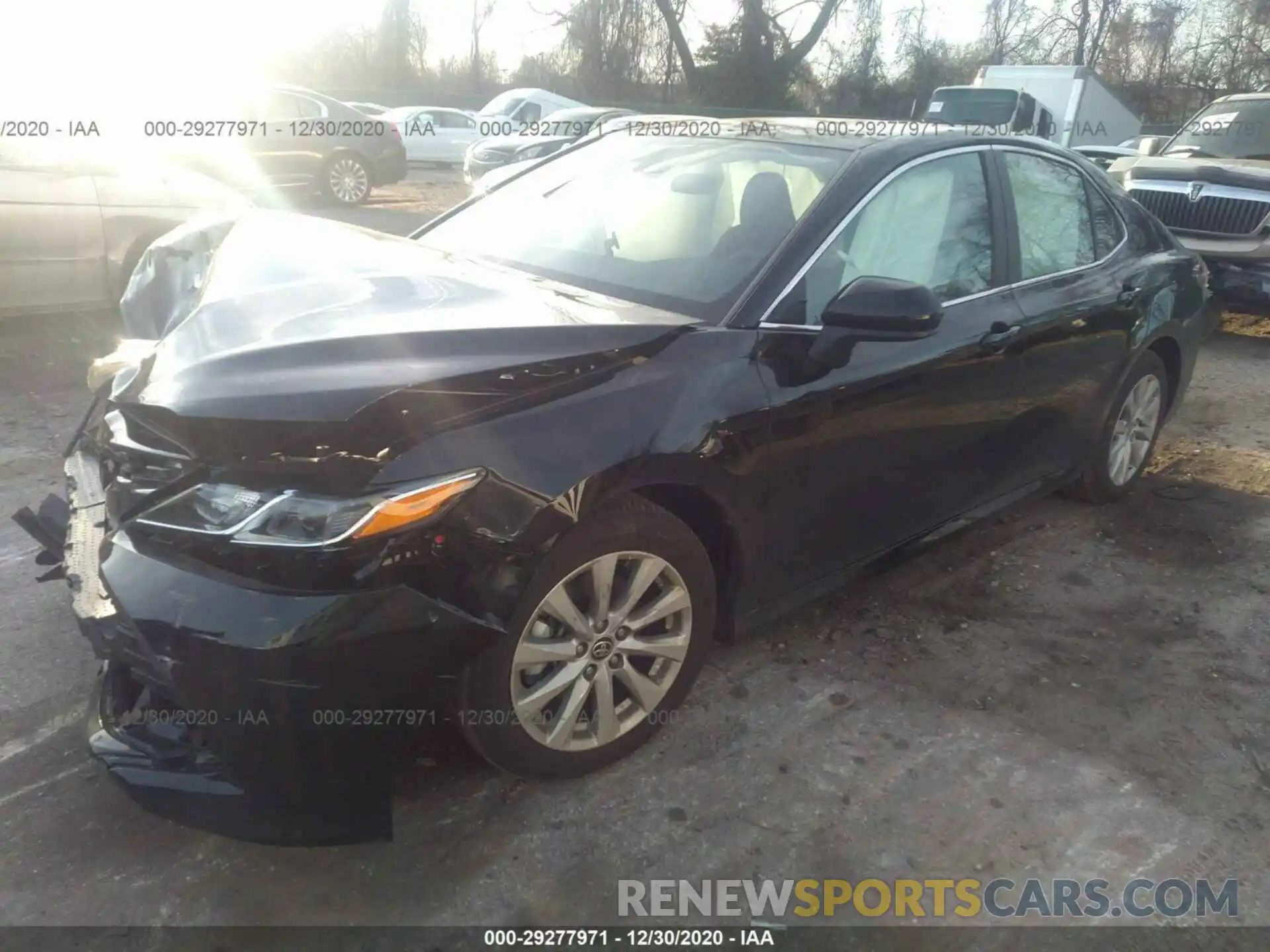 2 Photograph of a damaged car 4T1C11AK5LU983816 TOYOTA CAMRY 2020