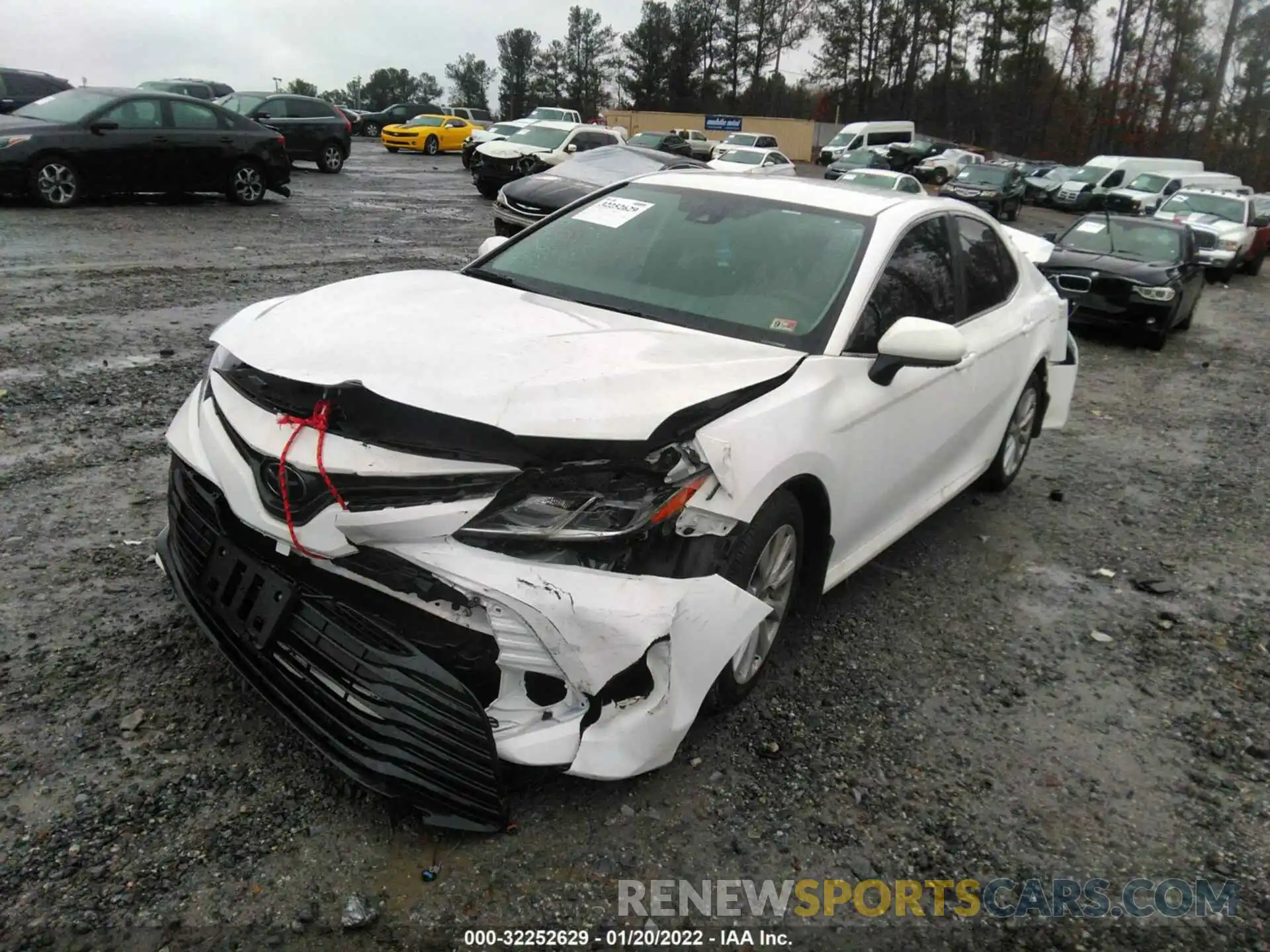 2 Photograph of a damaged car 4T1C11AK5LU991589 TOYOTA CAMRY 2020