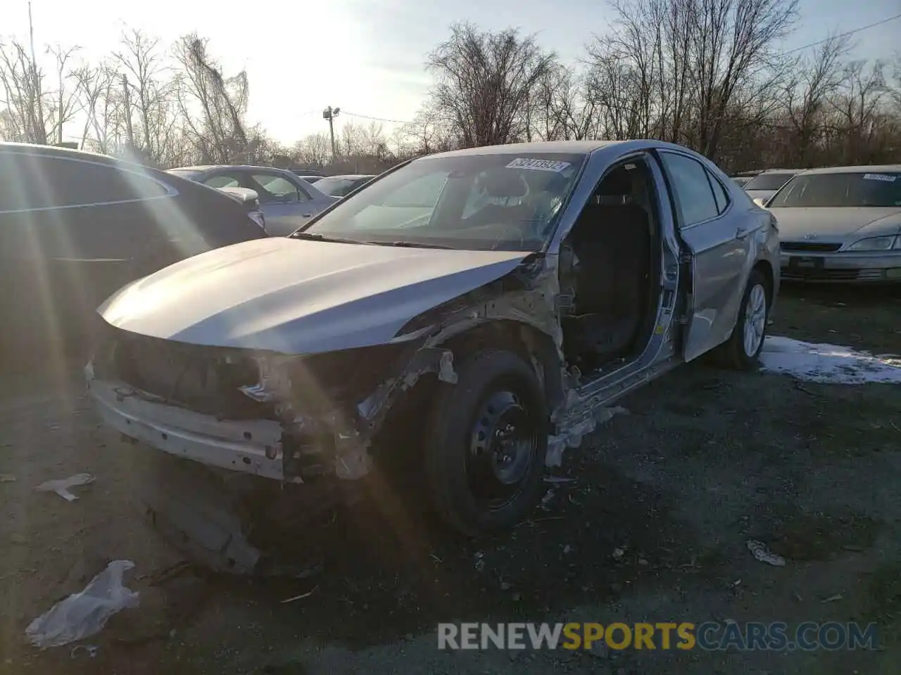 2 Photograph of a damaged car 4T1C11AK5LU991656 TOYOTA CAMRY 2020