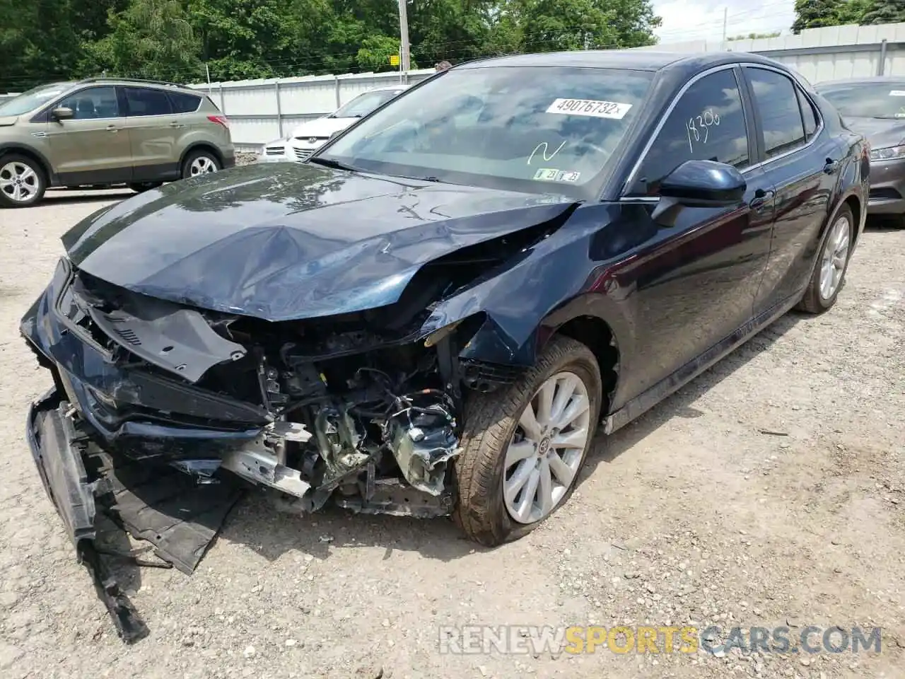 2 Photograph of a damaged car 4T1C11AK5LU993505 TOYOTA CAMRY 2020