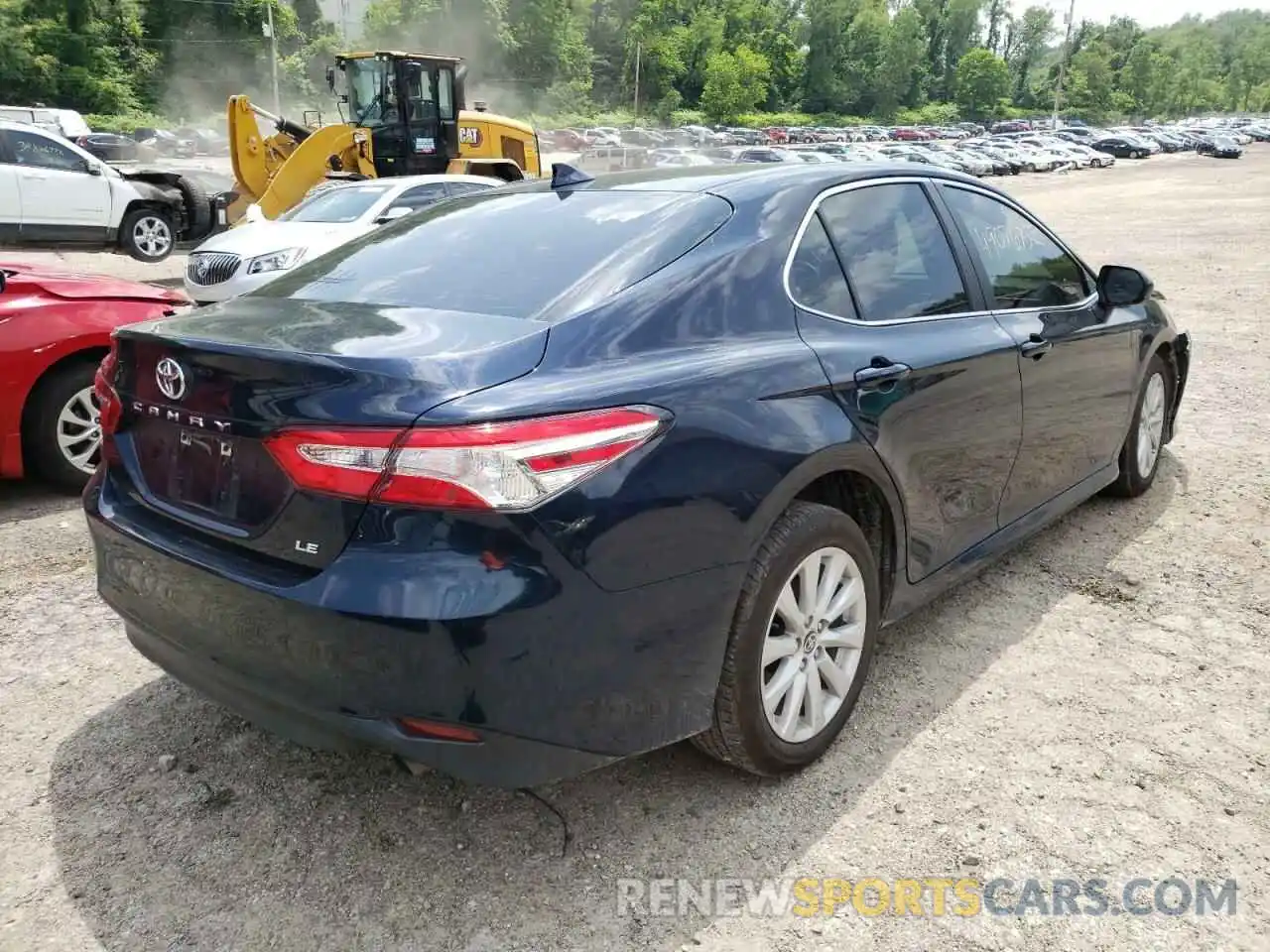 4 Photograph of a damaged car 4T1C11AK5LU993505 TOYOTA CAMRY 2020