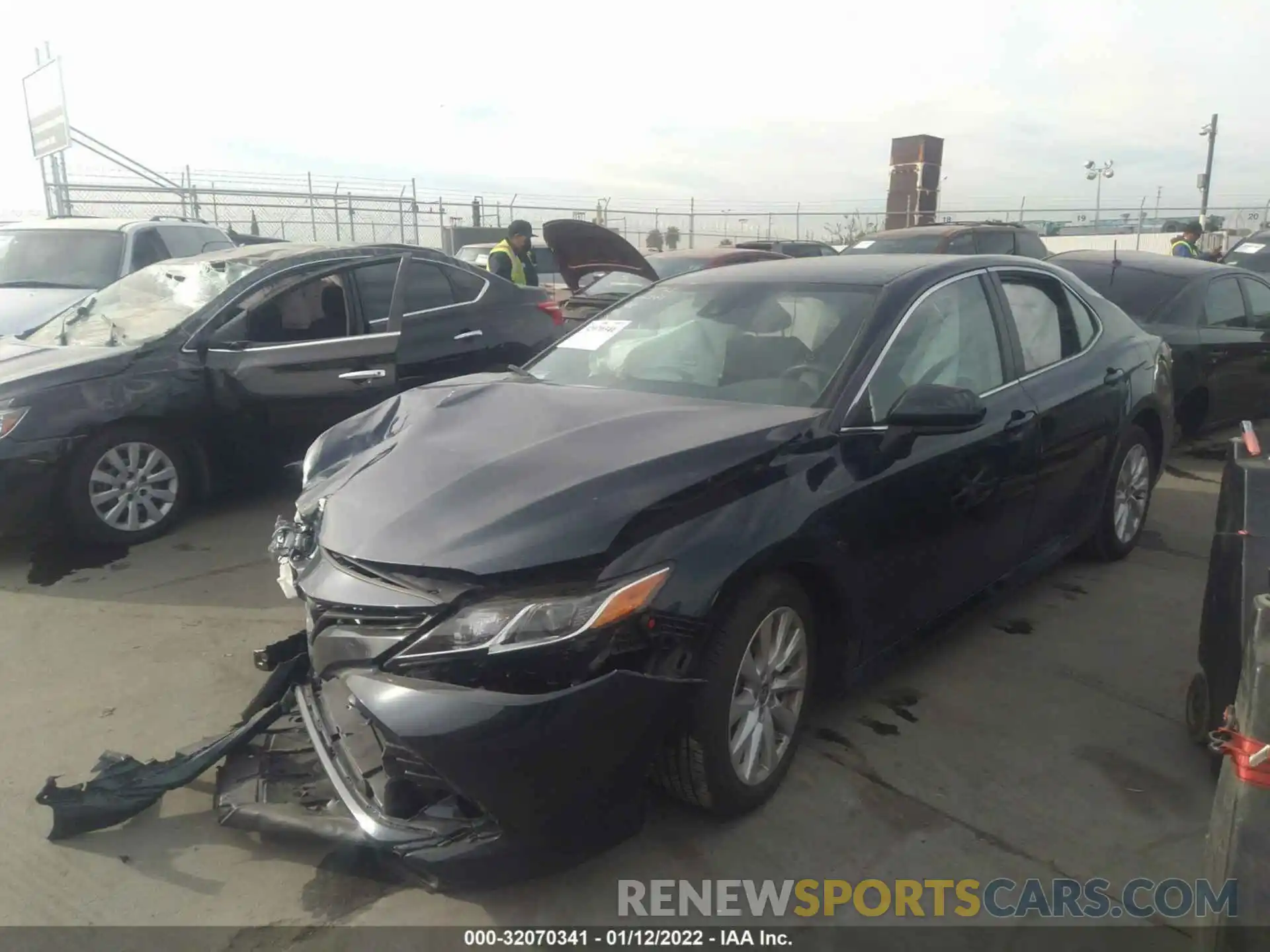 2 Photograph of a damaged car 4T1C11AK5LU995965 TOYOTA CAMRY 2020