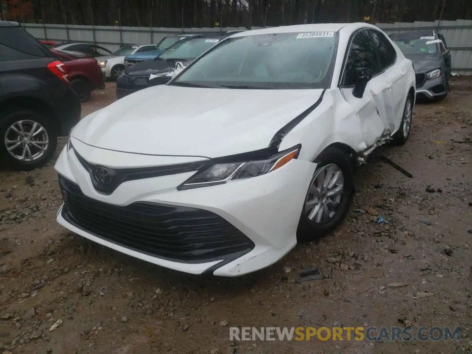 2 Photograph of a damaged car 4T1C11AK5LU998235 TOYOTA CAMRY 2020