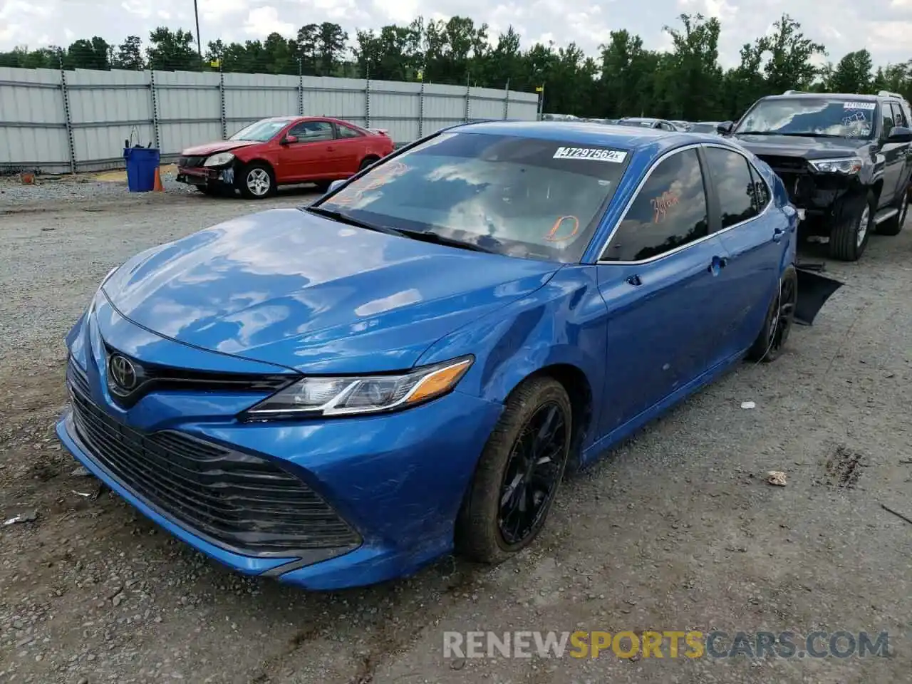 2 Photograph of a damaged car 4T1C11AK6LU302160 TOYOTA CAMRY 2020