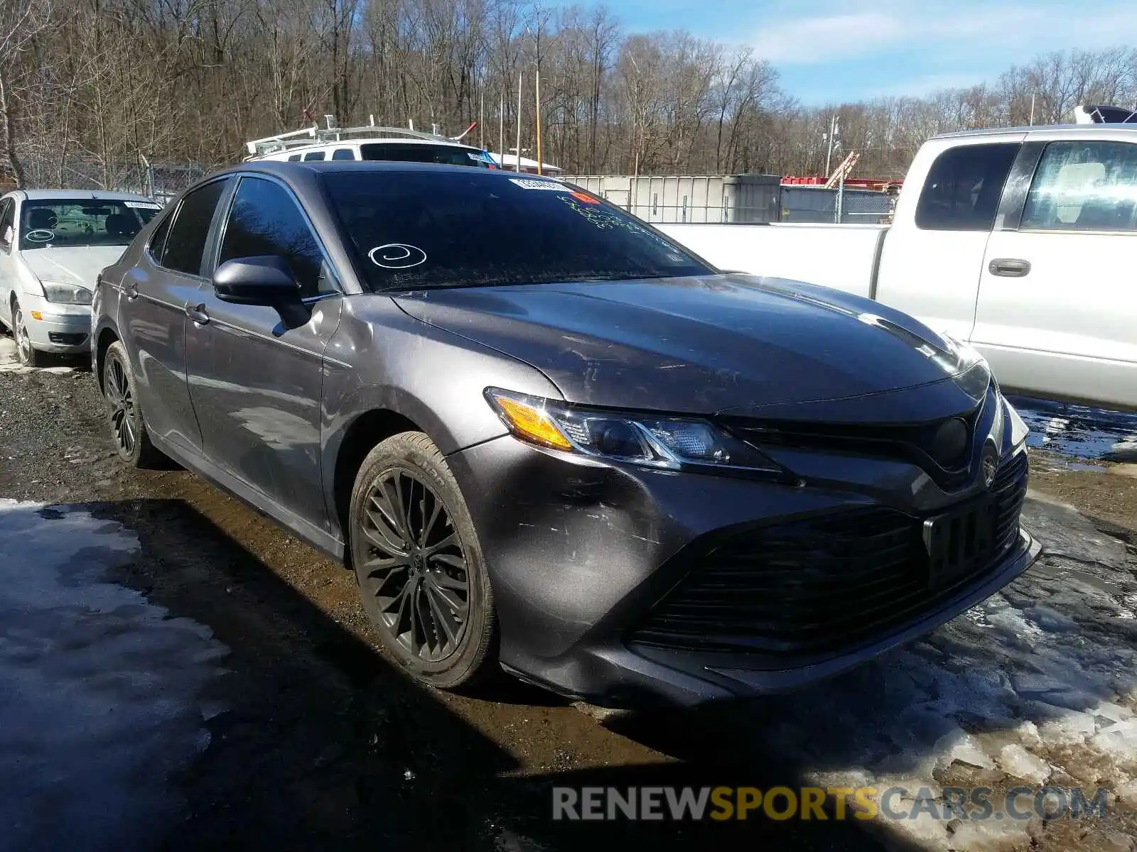 1 Photograph of a damaged car 4T1C11AK6LU314549 TOYOTA CAMRY 2020