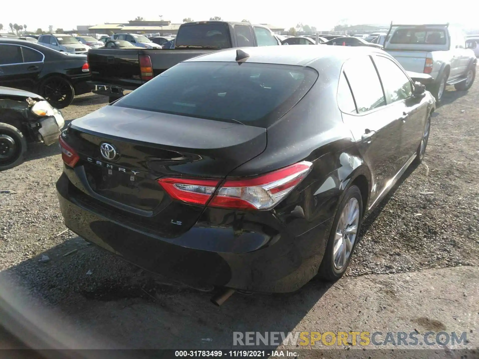 4 Photograph of a damaged car 4T1C11AK6LU317094 TOYOTA CAMRY 2020