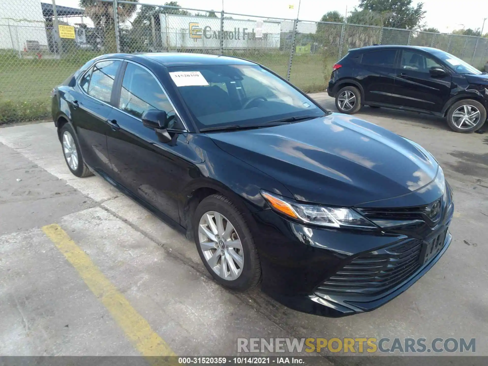 1 Photograph of a damaged car 4T1C11AK6LU342965 TOYOTA CAMRY 2020