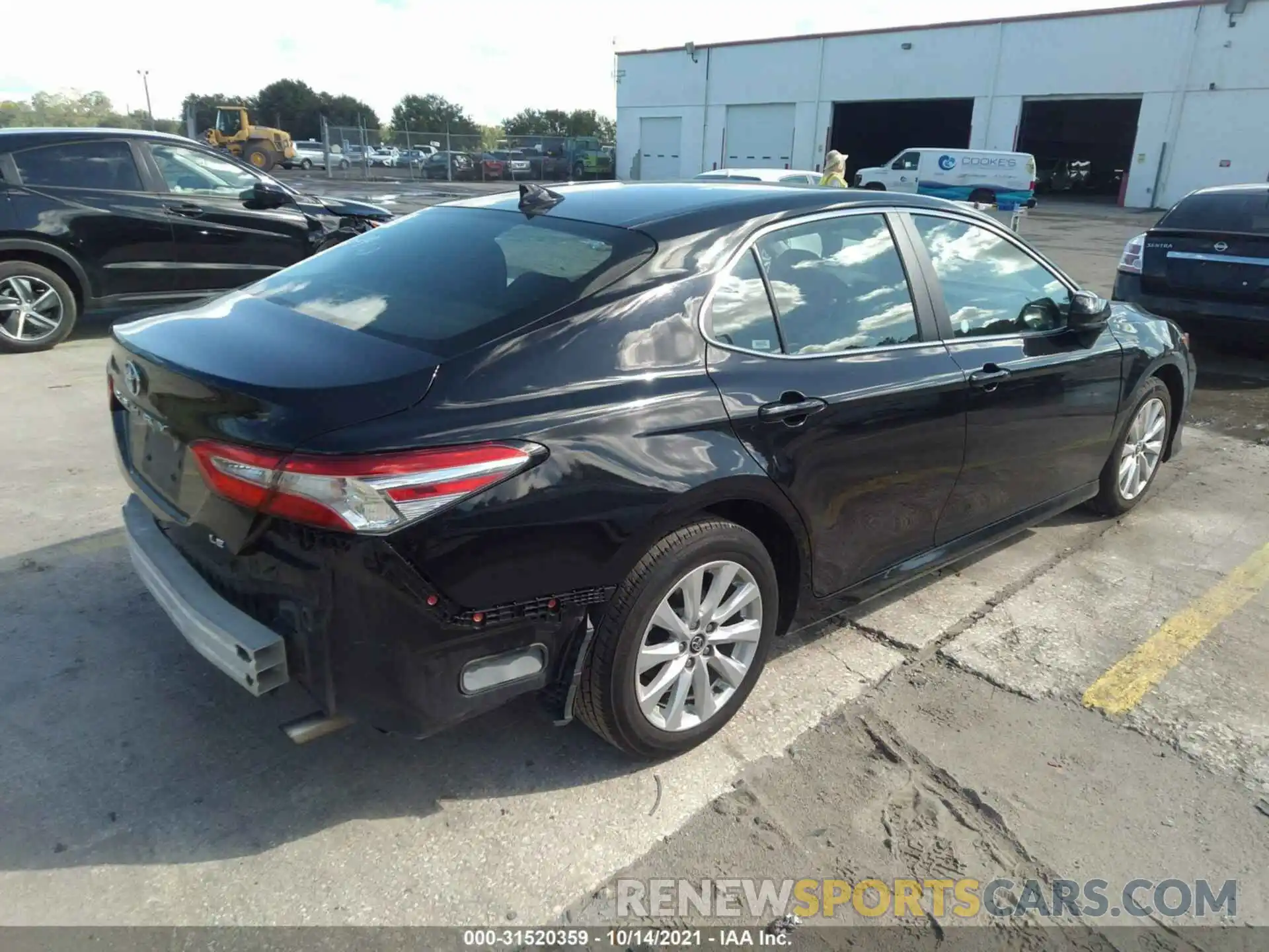 4 Photograph of a damaged car 4T1C11AK6LU342965 TOYOTA CAMRY 2020