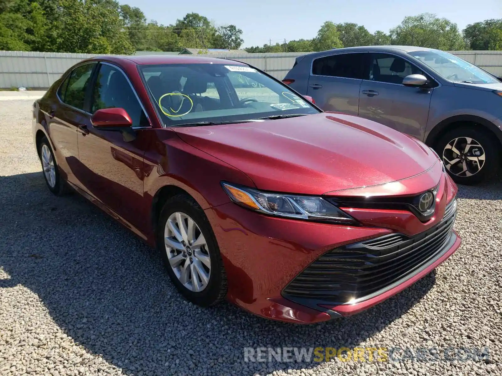 1 Photograph of a damaged car 4T1C11AK6LU344148 TOYOTA CAMRY 2020