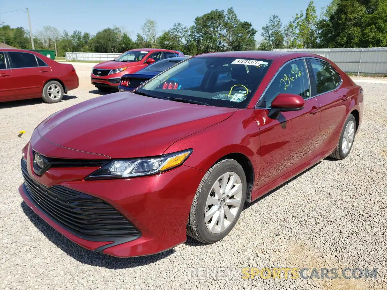 2 Photograph of a damaged car 4T1C11AK6LU344148 TOYOTA CAMRY 2020