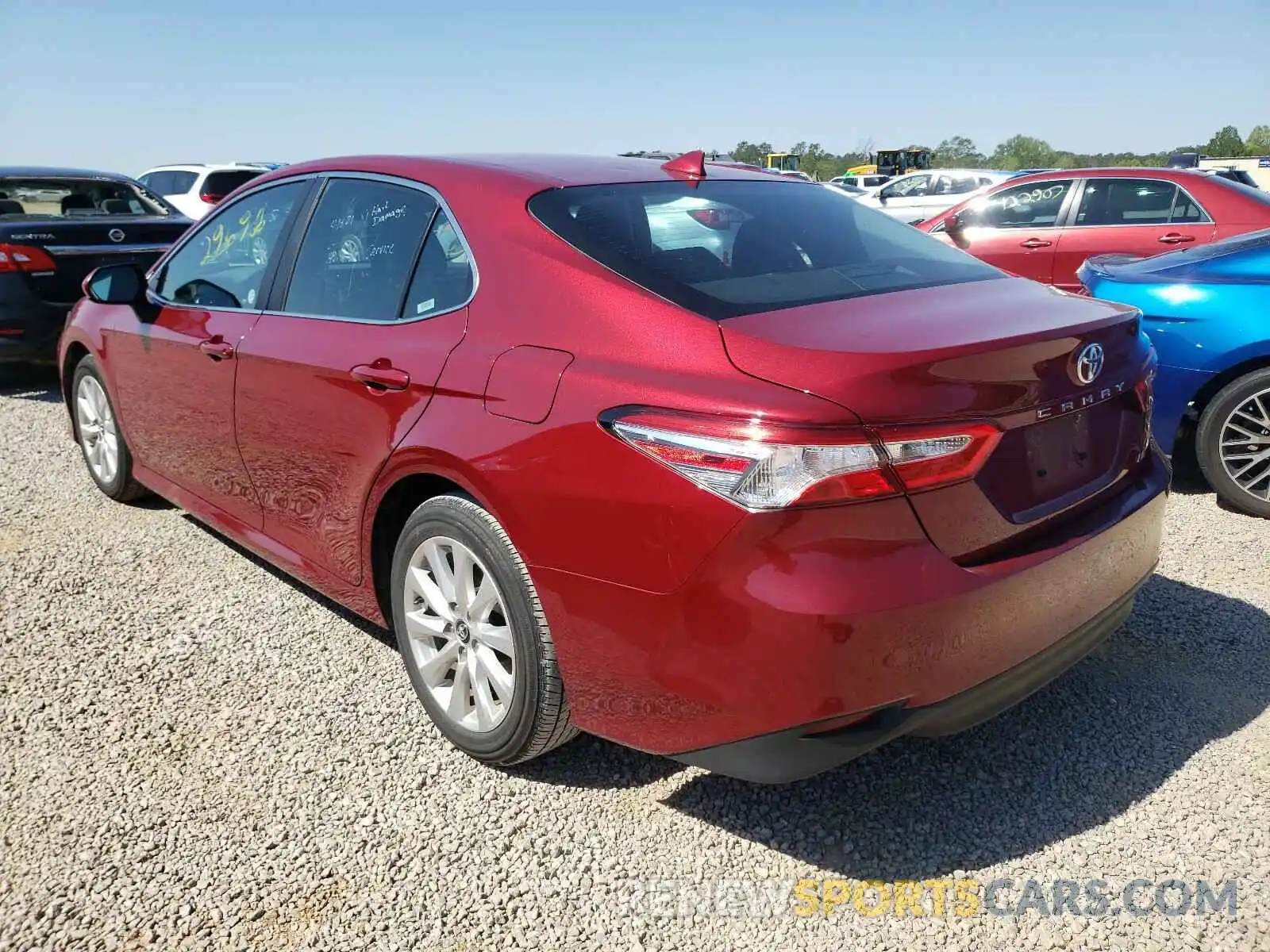 3 Photograph of a damaged car 4T1C11AK6LU344148 TOYOTA CAMRY 2020