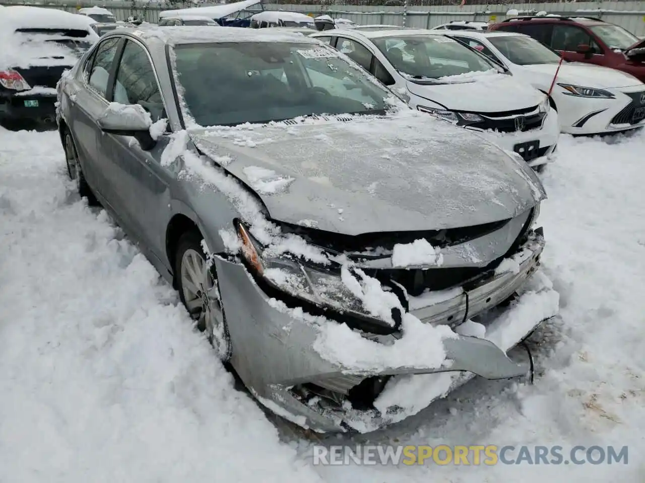 1 Photograph of a damaged car 4T1C11AK6LU345459 TOYOTA CAMRY 2020