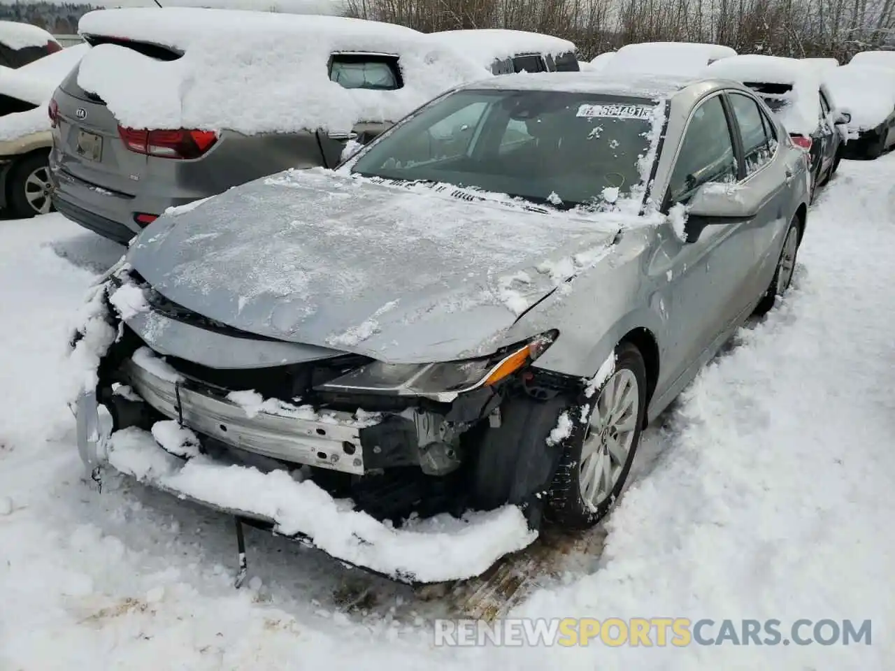 2 Photograph of a damaged car 4T1C11AK6LU345459 TOYOTA CAMRY 2020