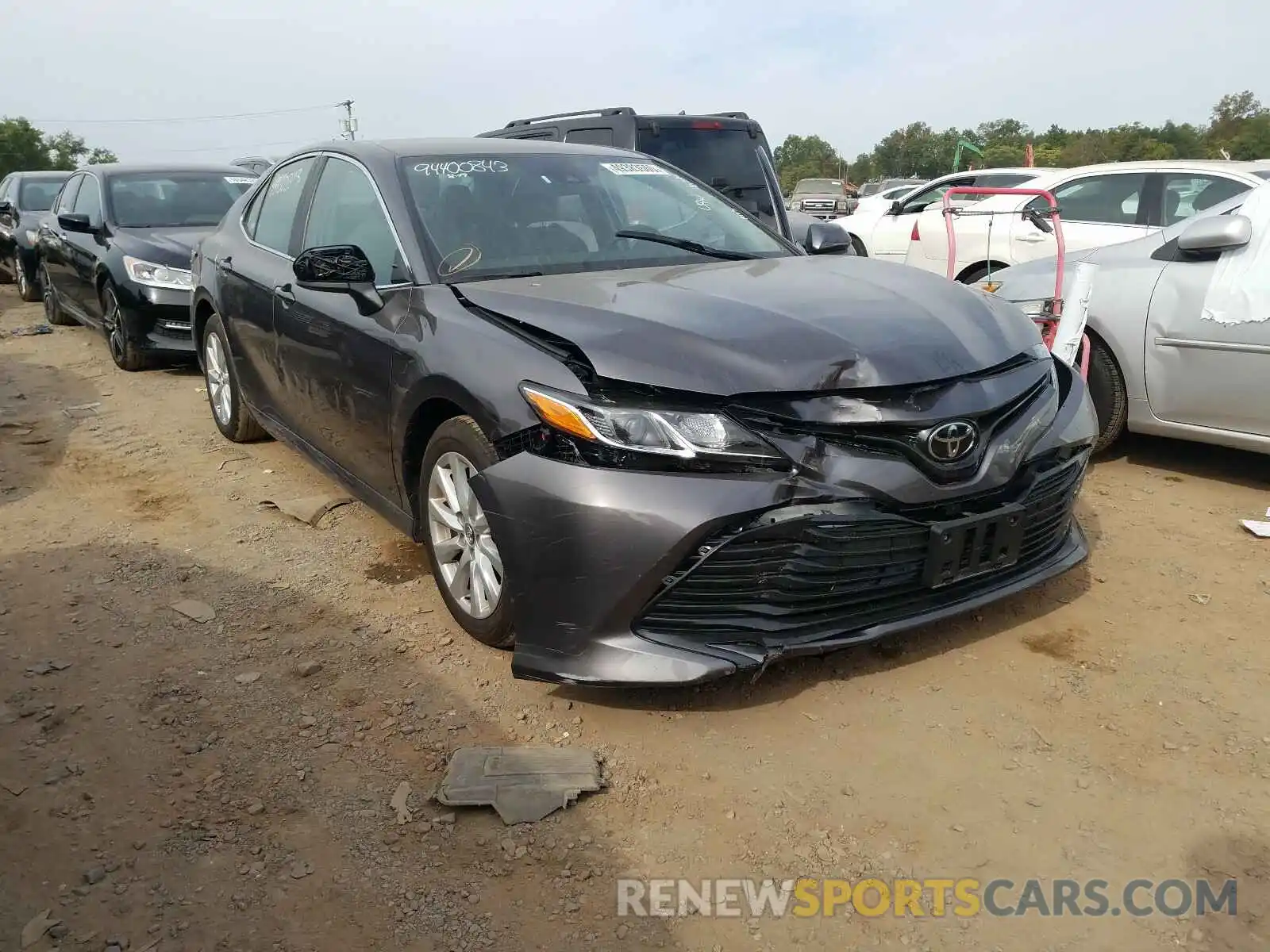 1 Photograph of a damaged car 4T1C11AK6LU348183 TOYOTA CAMRY 2020