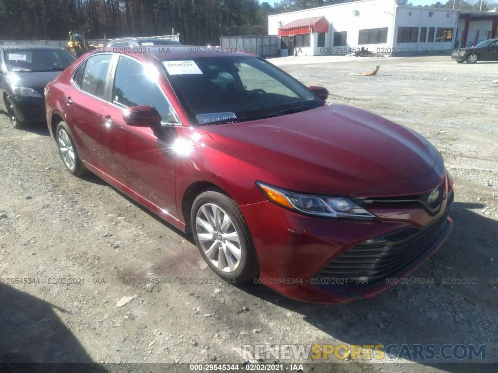 1 Photograph of a damaged car 4T1C11AK6LU358390 TOYOTA CAMRY 2020