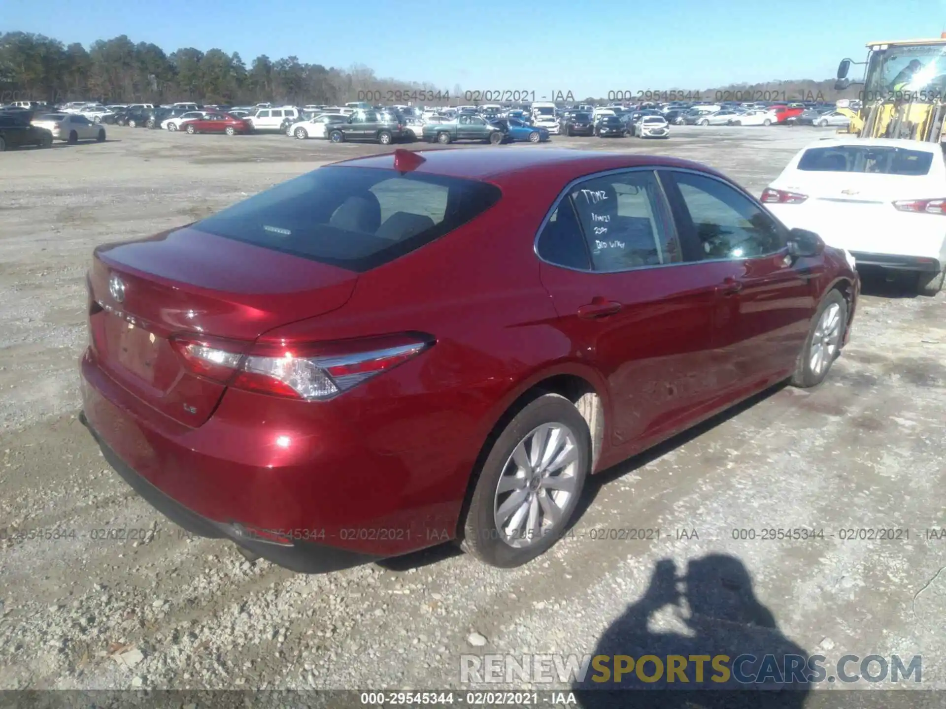 4 Photograph of a damaged car 4T1C11AK6LU358390 TOYOTA CAMRY 2020