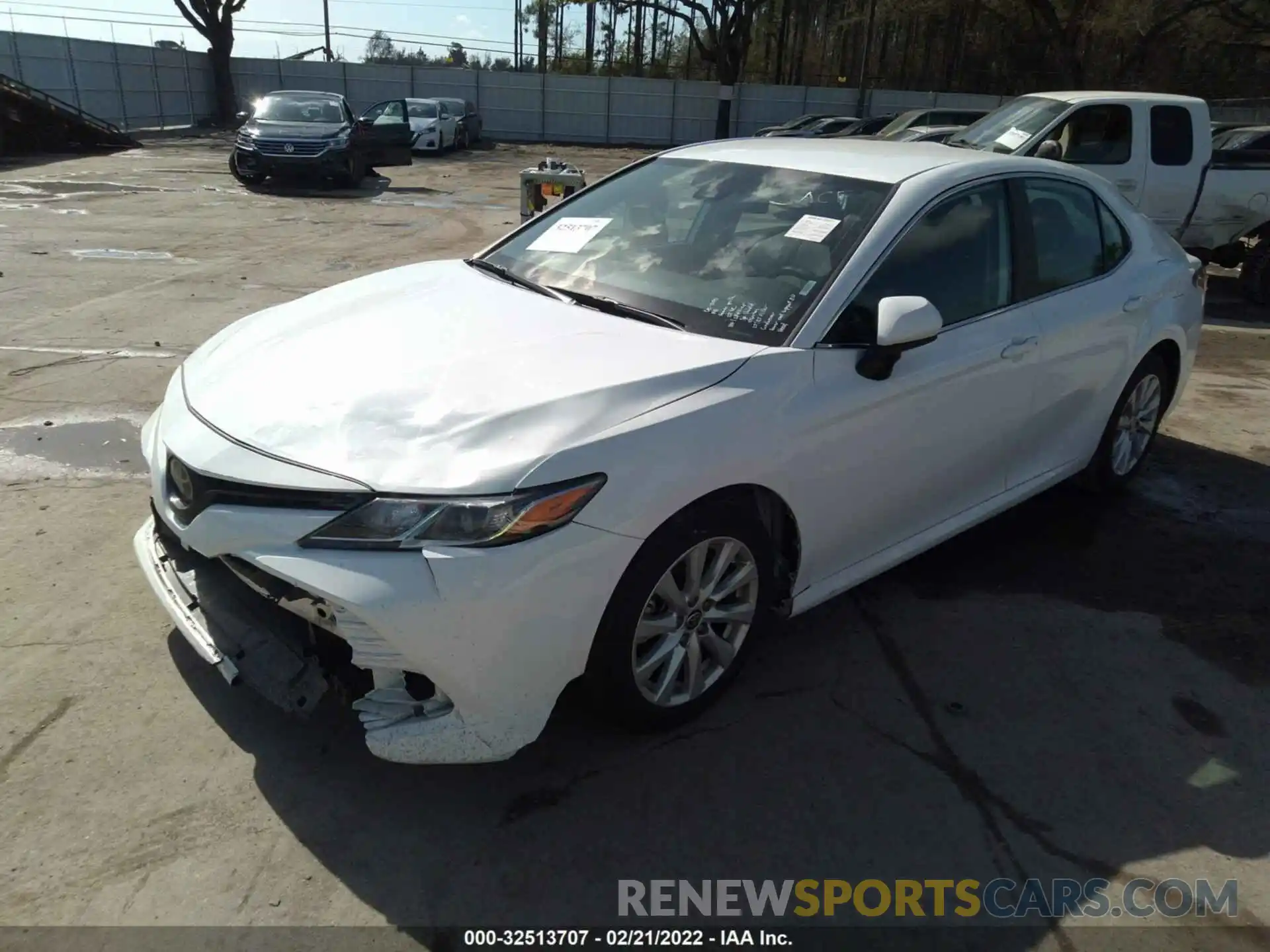 2 Photograph of a damaged car 4T1C11AK6LU359989 TOYOTA CAMRY 2020