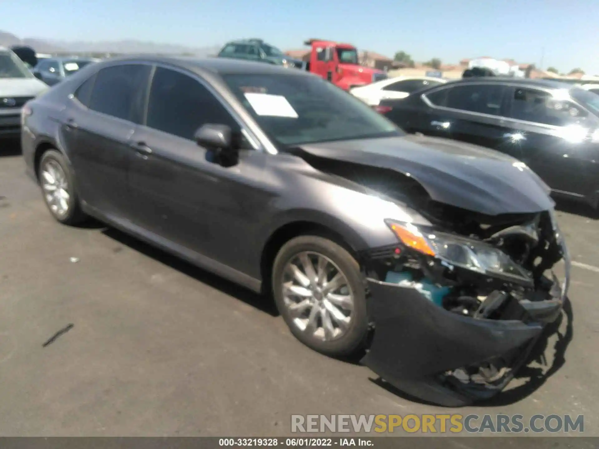 1 Photograph of a damaged car 4T1C11AK6LU366456 TOYOTA CAMRY 2020