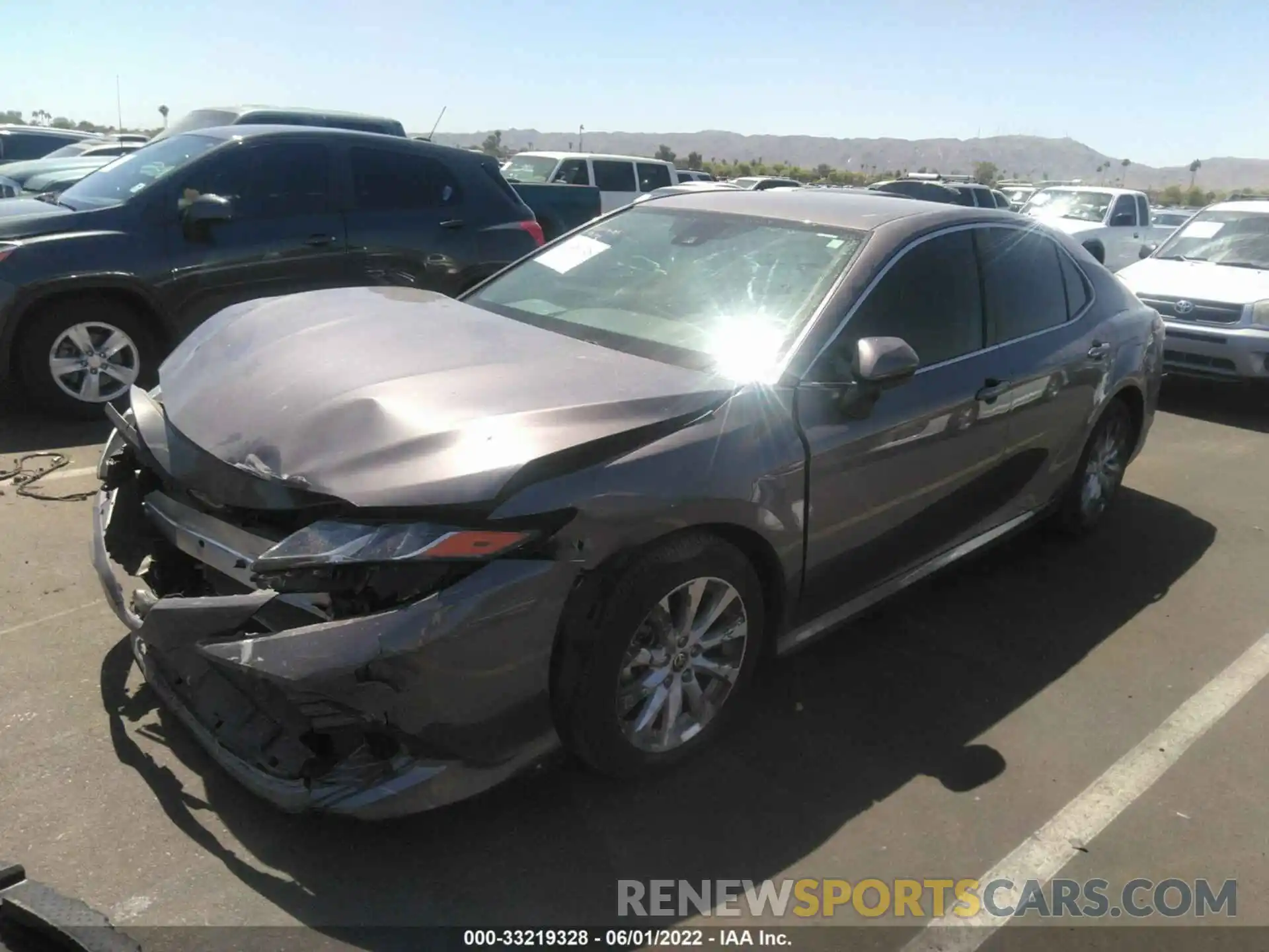 2 Photograph of a damaged car 4T1C11AK6LU366456 TOYOTA CAMRY 2020