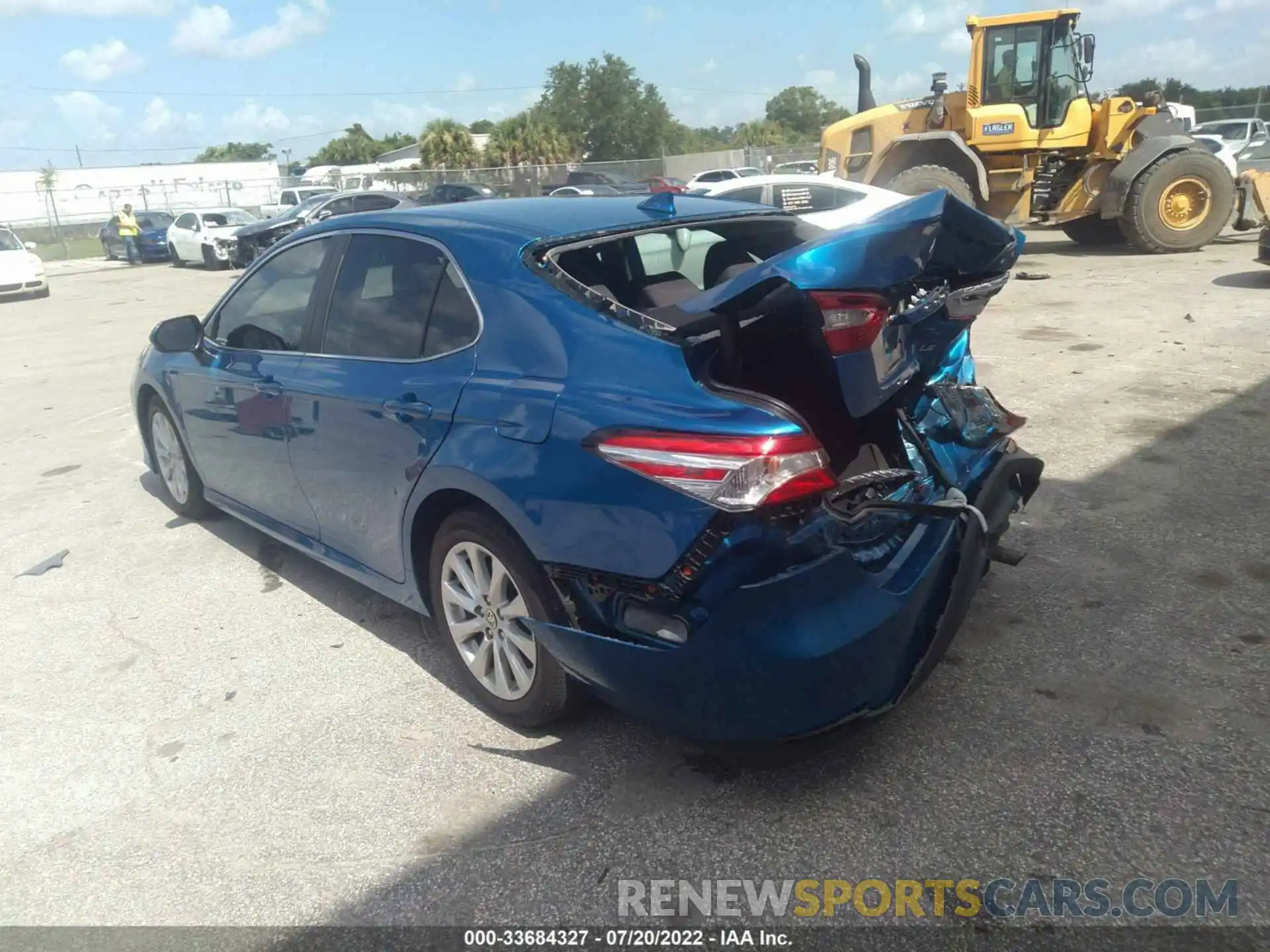 3 Photograph of a damaged car 4T1C11AK6LU388070 TOYOTA CAMRY 2020