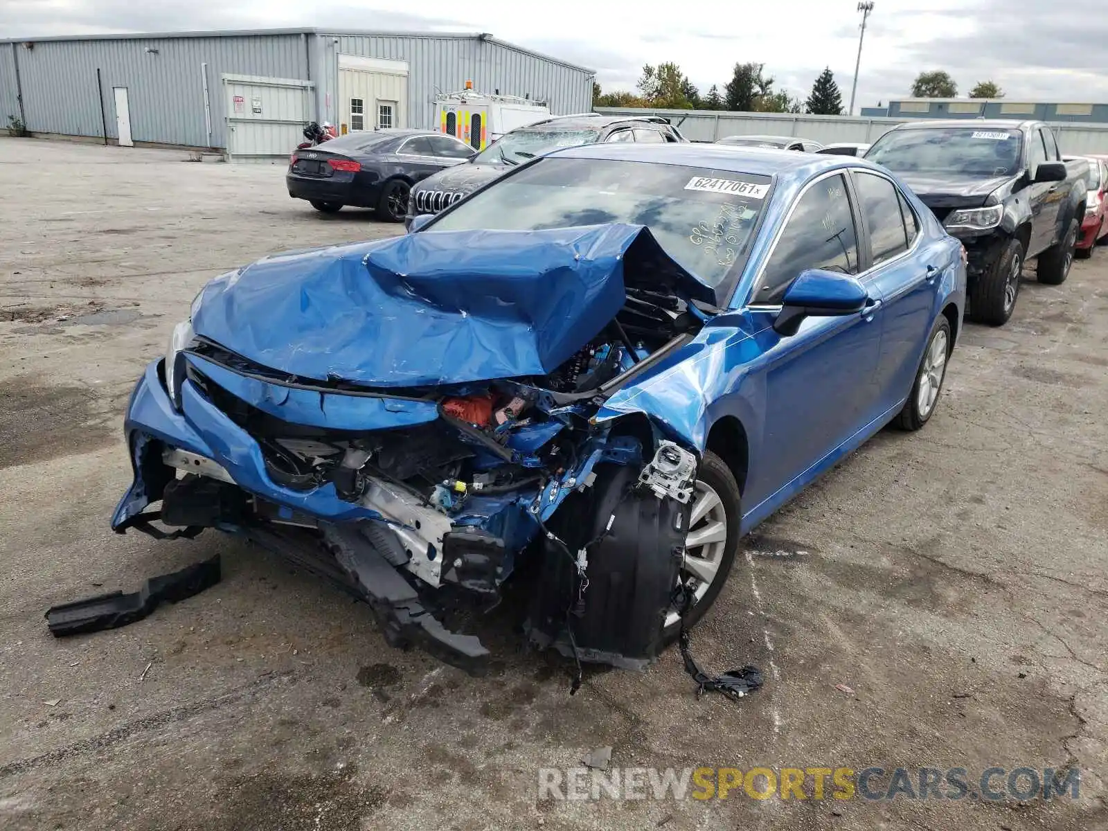 2 Photograph of a damaged car 4T1C11AK6LU388716 TOYOTA CAMRY 2020