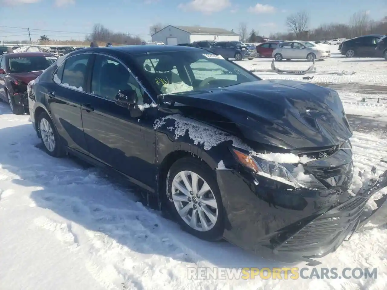 1 Photograph of a damaged car 4T1C11AK6LU392264 TOYOTA CAMRY 2020