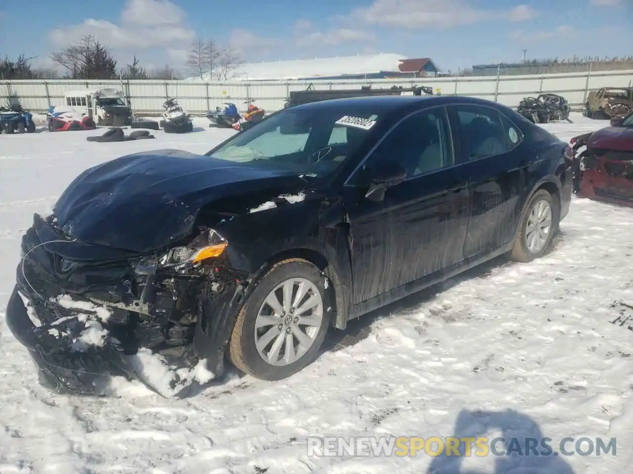 2 Photograph of a damaged car 4T1C11AK6LU392264 TOYOTA CAMRY 2020