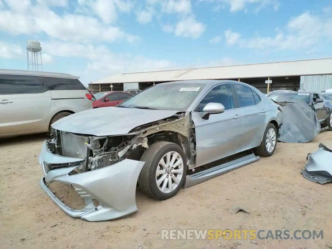 2 Photograph of a damaged car 4T1C11AK6LU859635 TOYOTA CAMRY 2020