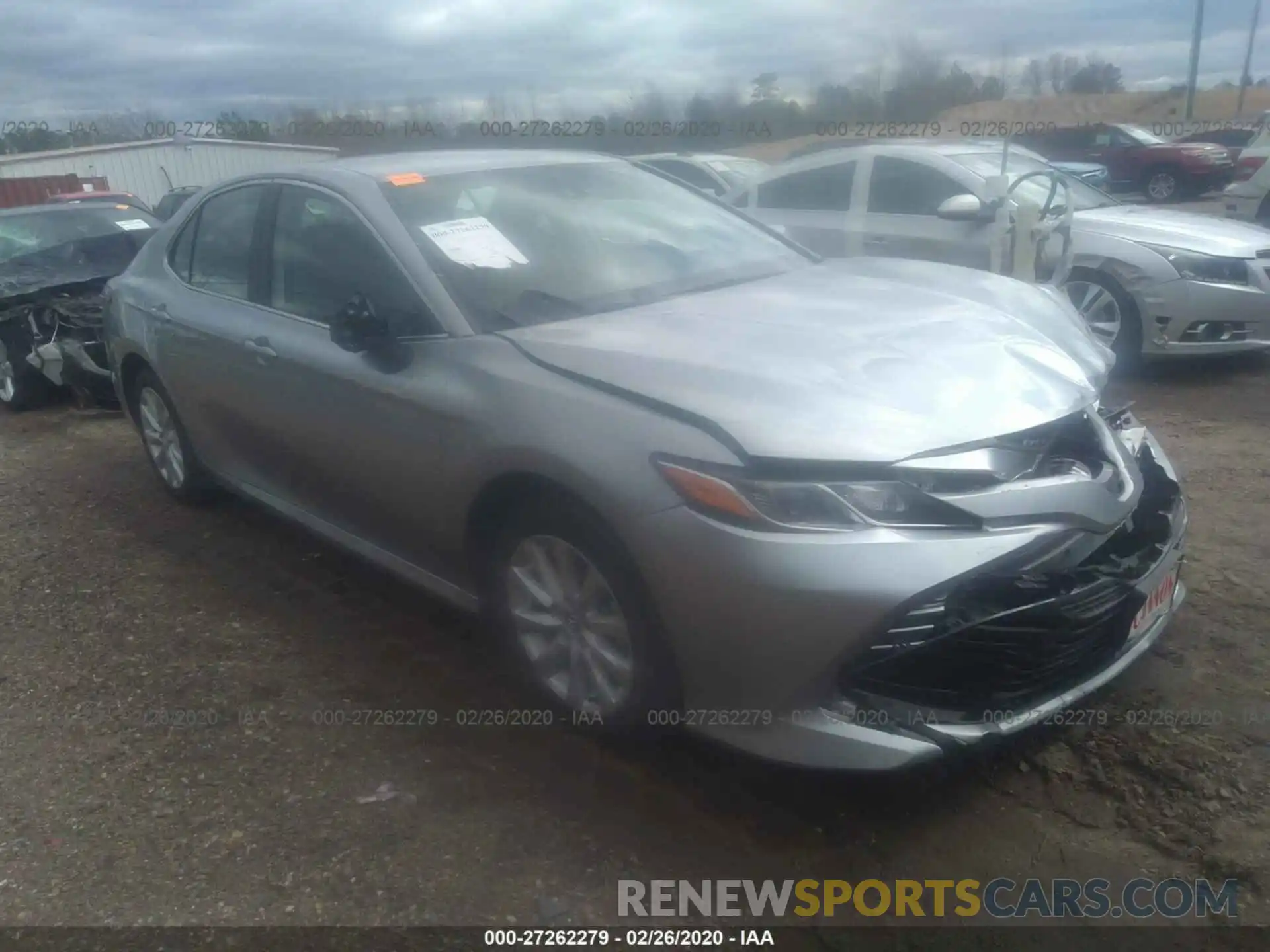 1 Photograph of a damaged car 4T1C11AK6LU869940 TOYOTA CAMRY 2020