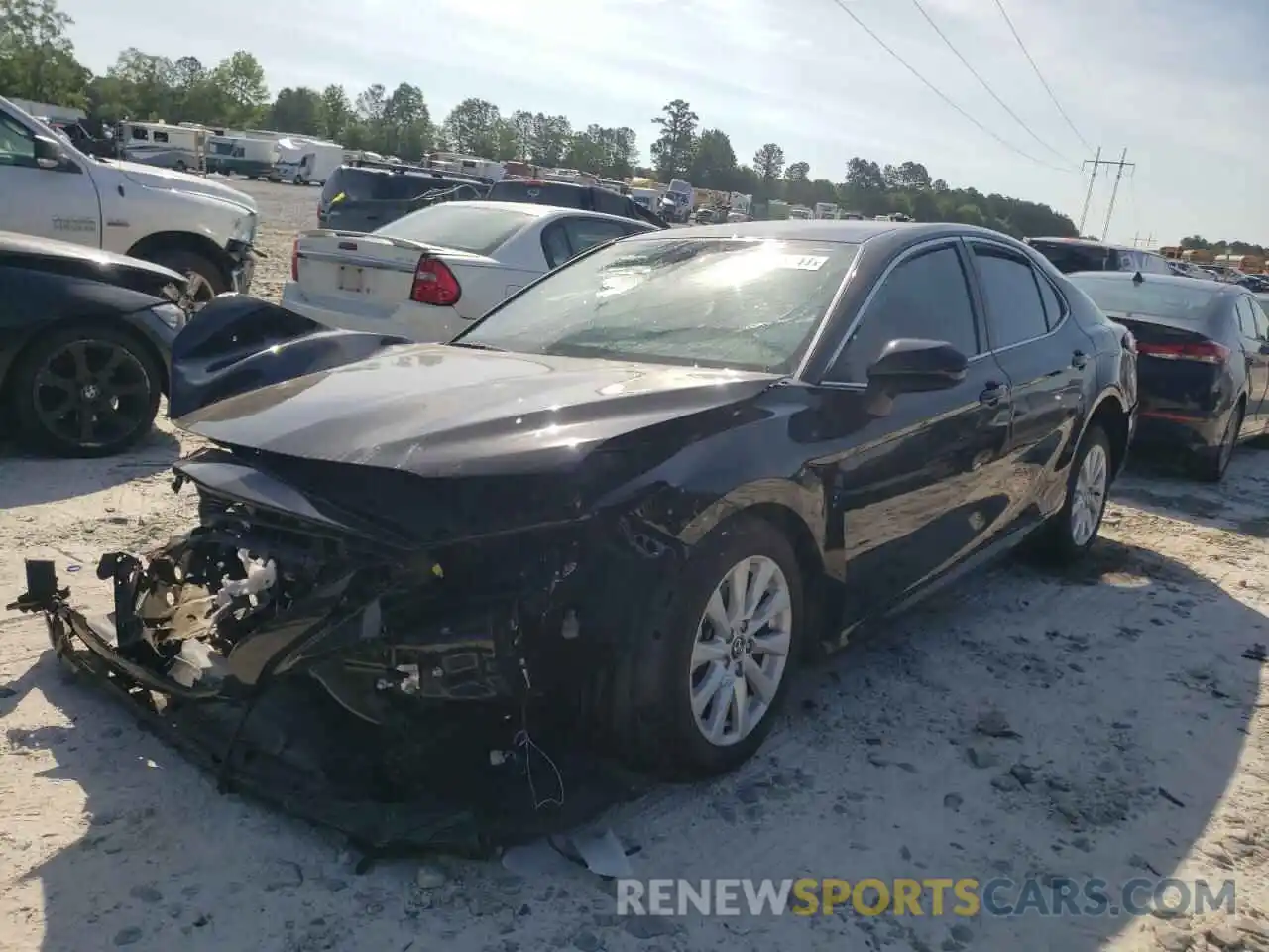 2 Photograph of a damaged car 4T1C11AK6LU874569 TOYOTA CAMRY 2020