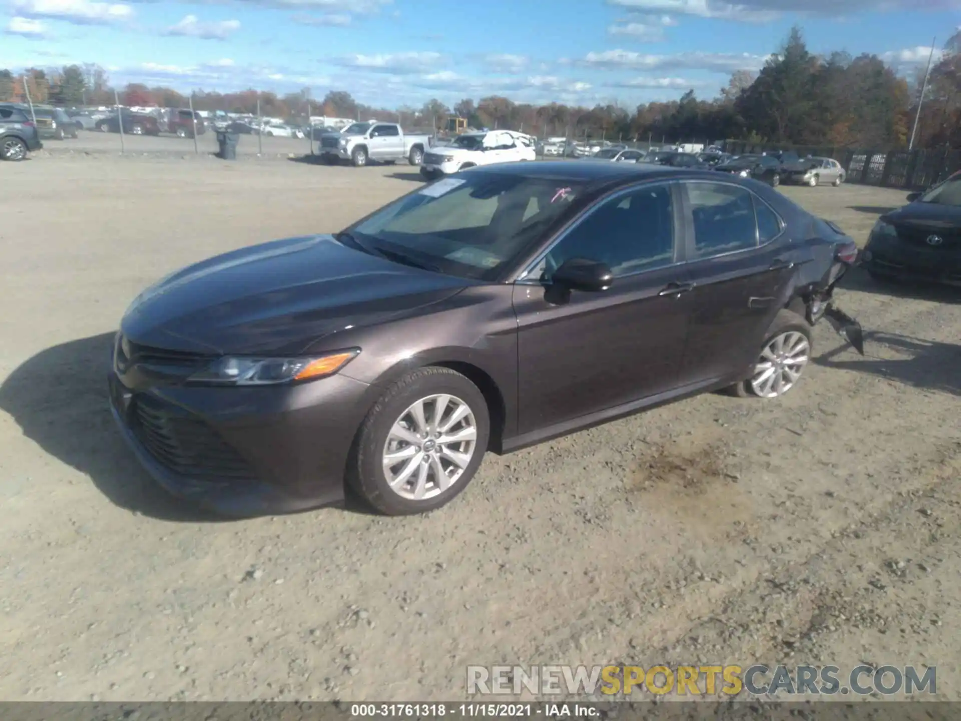 2 Photograph of a damaged car 4T1C11AK6LU875205 TOYOTA CAMRY 2020