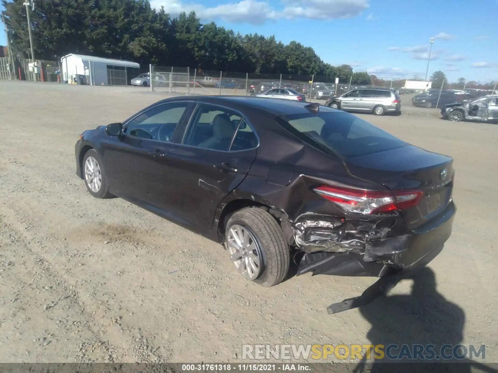 3 Photograph of a damaged car 4T1C11AK6LU875205 TOYOTA CAMRY 2020