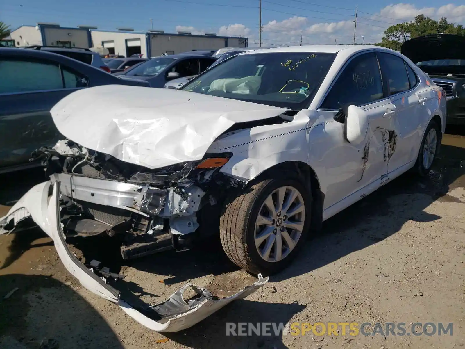 2 Photograph of a damaged car 4T1C11AK6LU877620 TOYOTA CAMRY 2020